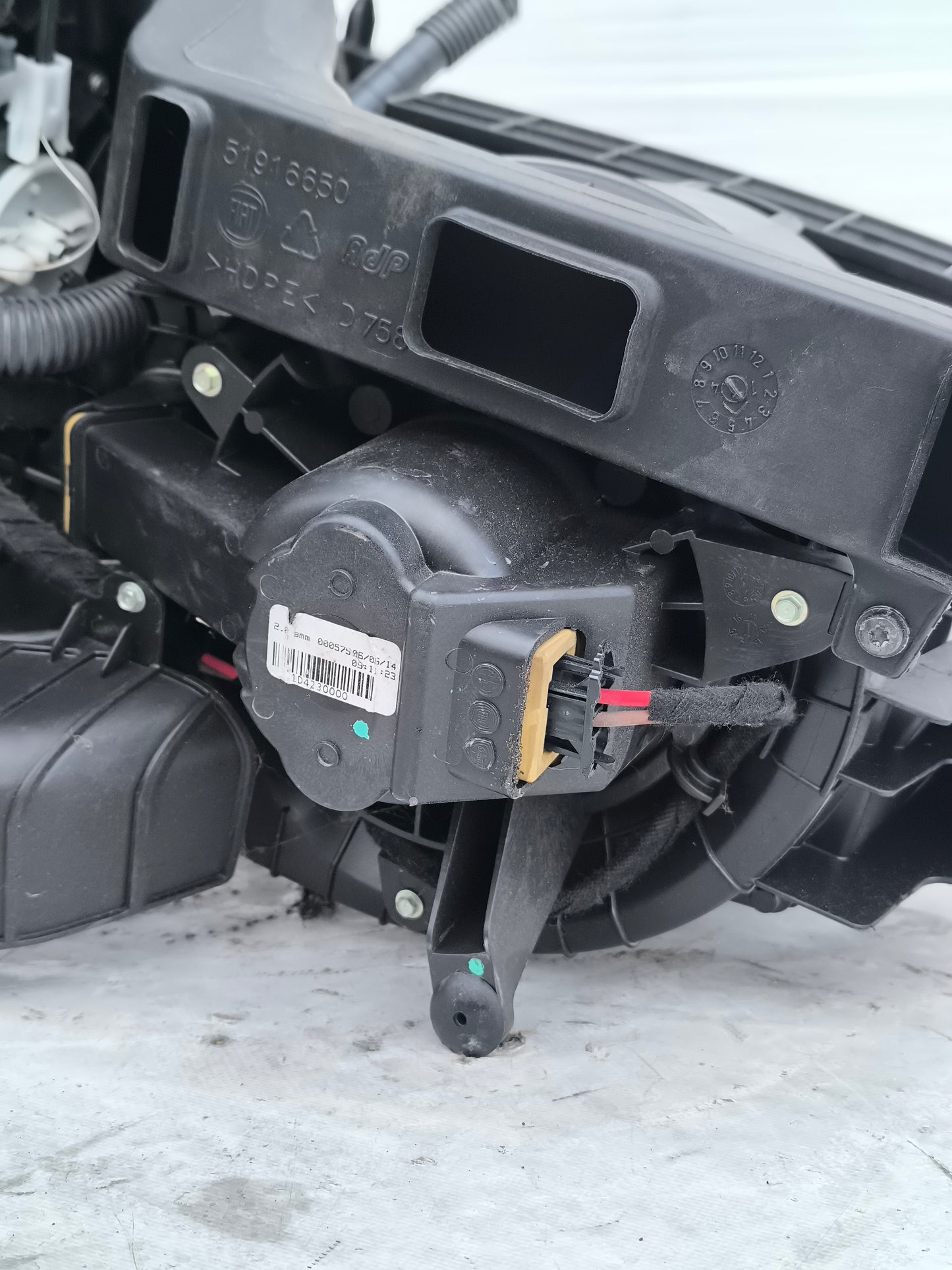 Stufa completa manuale Fiat 500L anno 2014 Cod: 735596796 ecoAG7753