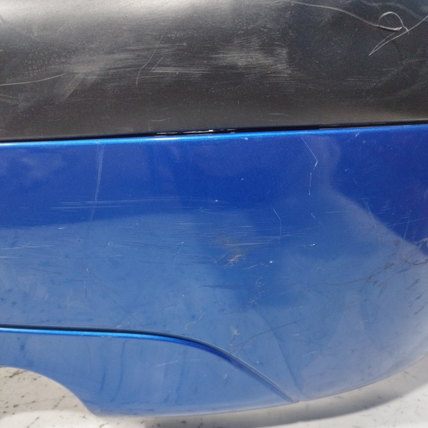 Electric Blue Rear Bumper Citroen C3 2004 ecoAC9570
