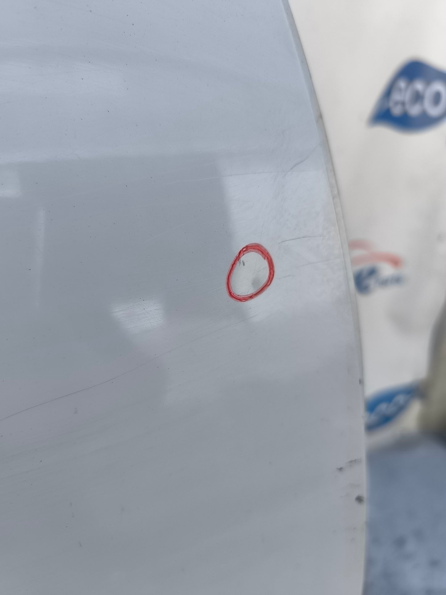 Rear right door white Dacia Sandero 2012 ecoAG5881