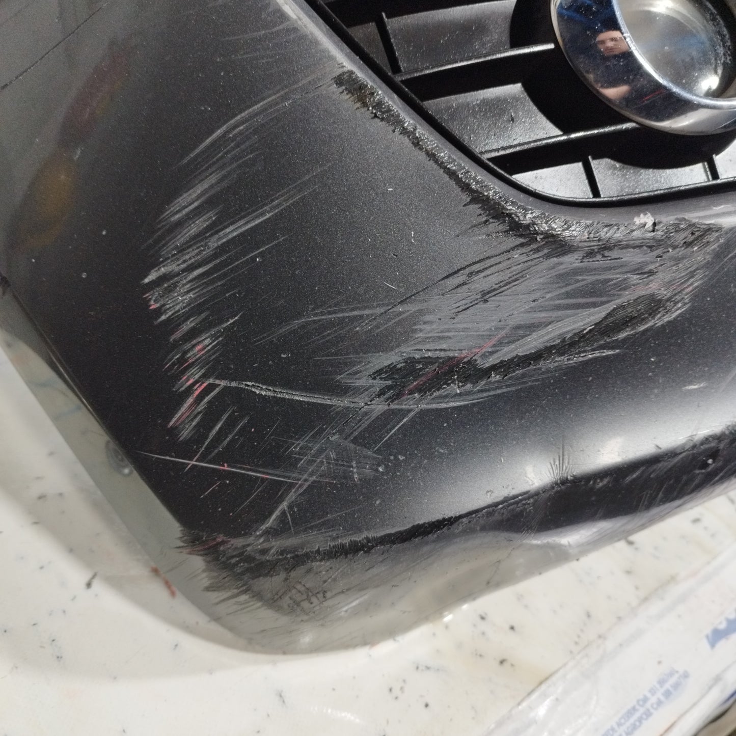 Paraurti anteriore grigio scuro Mercedes classe A 2009 ecoAC10132