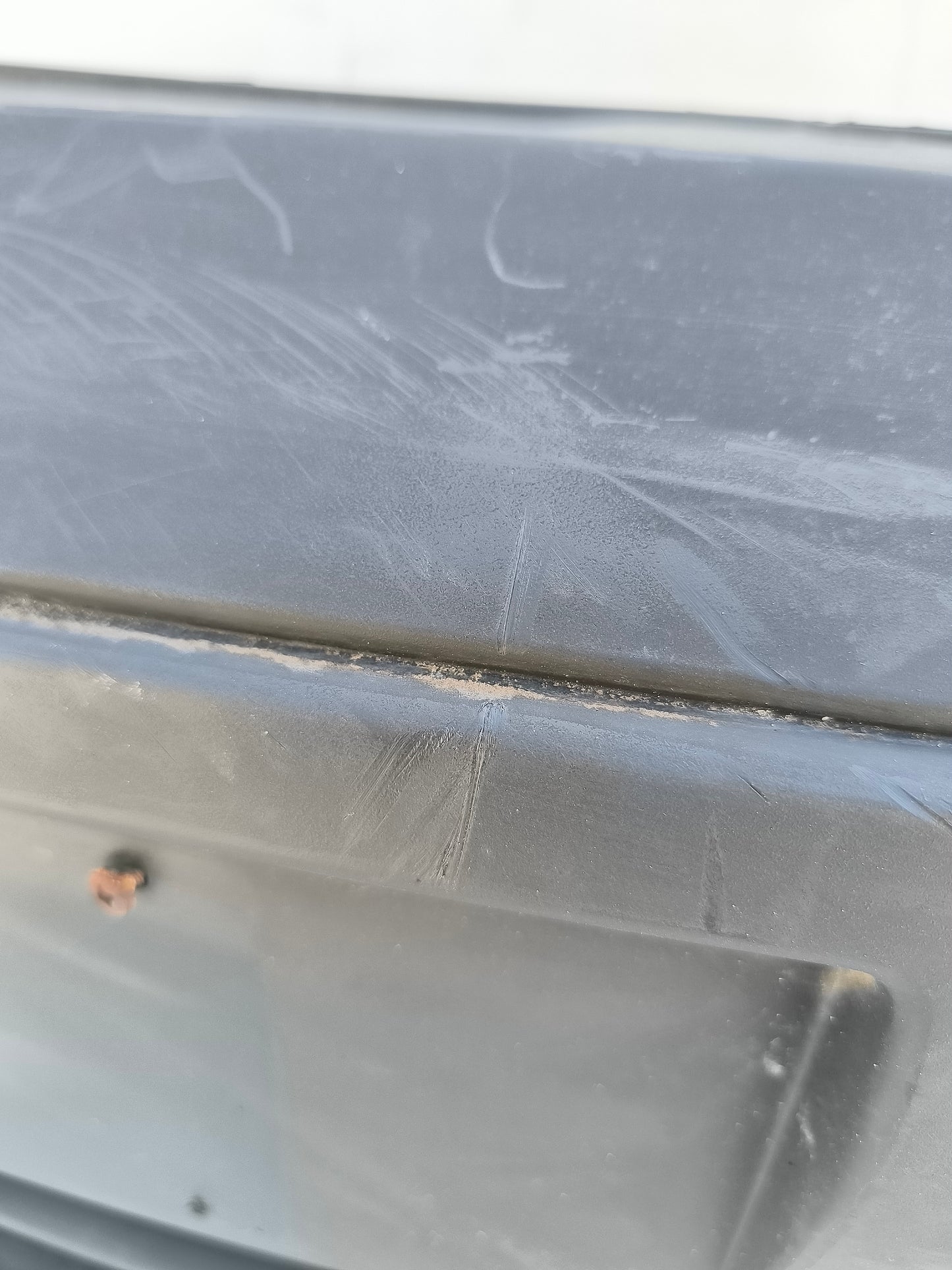 Paraurti anteriore nero plastica Fiat 600 anno 200 ecoAG7217