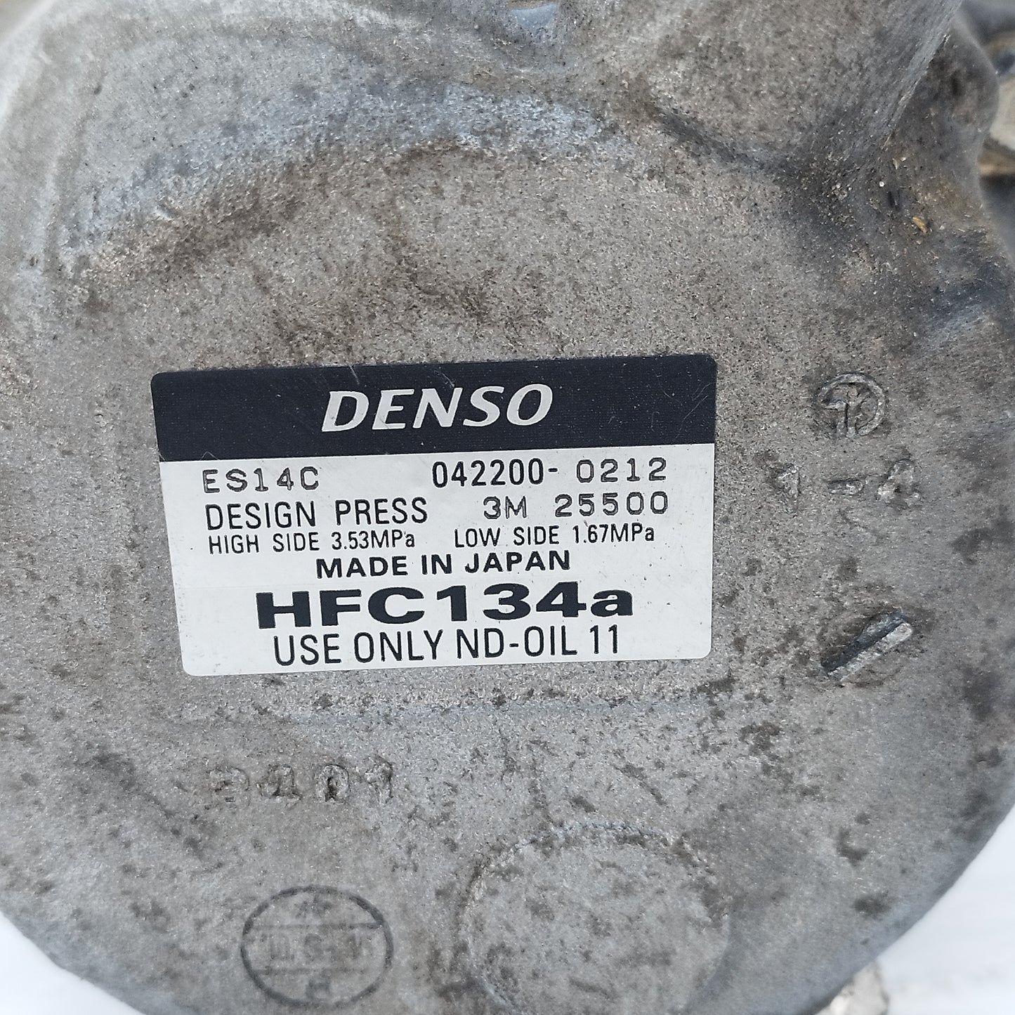 Compressore a / c Toyota Prius 1.8 B / Ibrida 2011 cod: 042200-0212 ecoAC15769