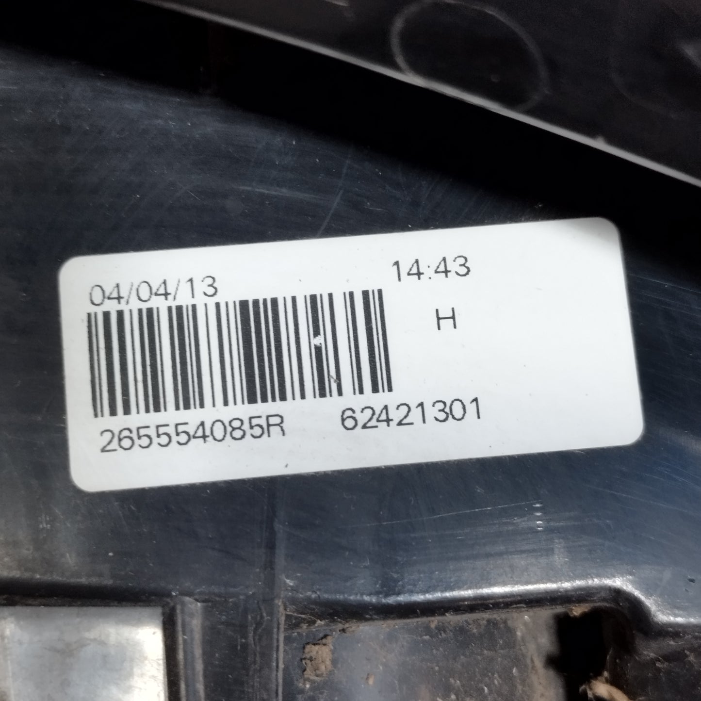 Linke Rückleuchte Dacia Sandero 2013 Code: 62421301 ecoAC13581