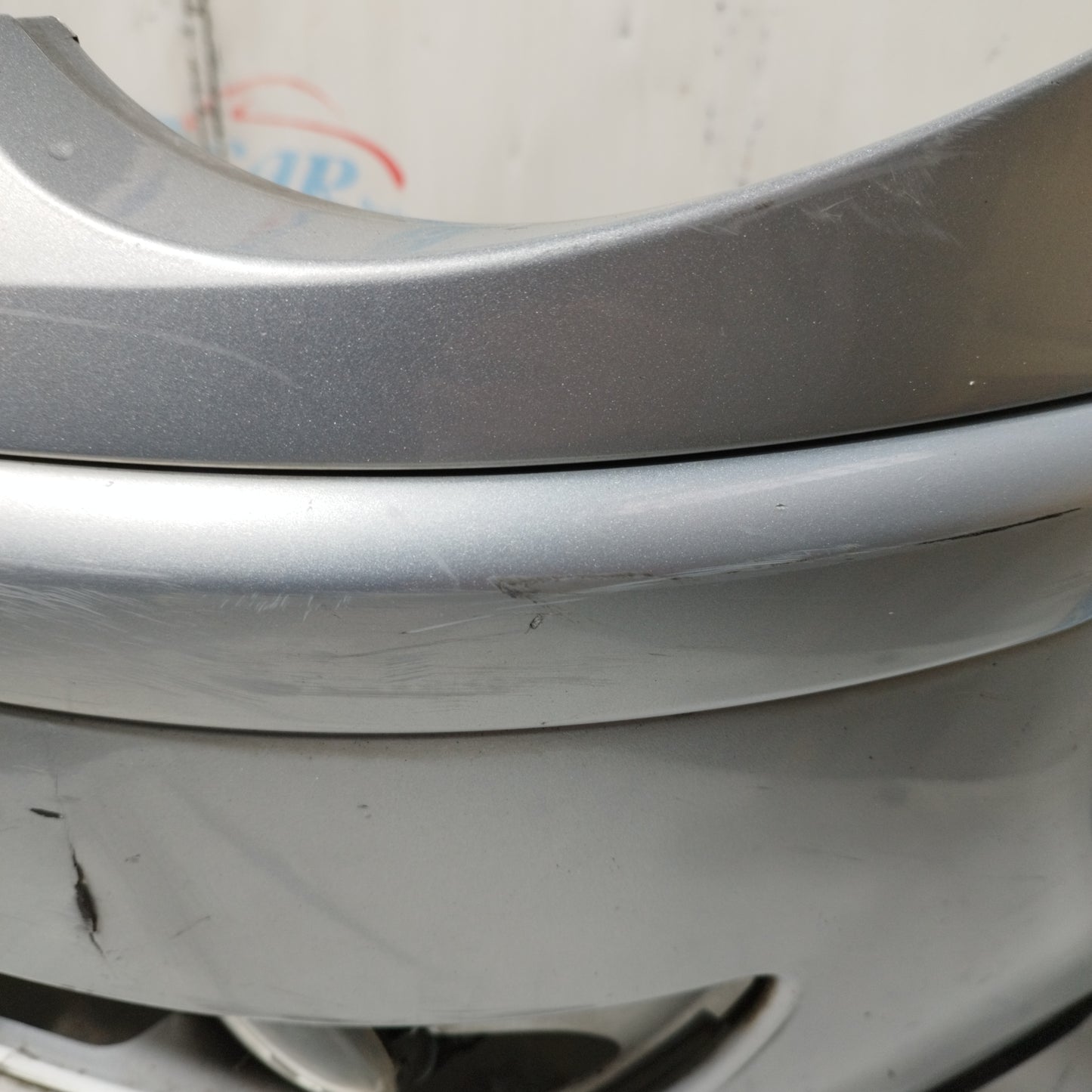 Paraurti anteriore grigio argento Volkswagen Polo 2008 ecoAC10449