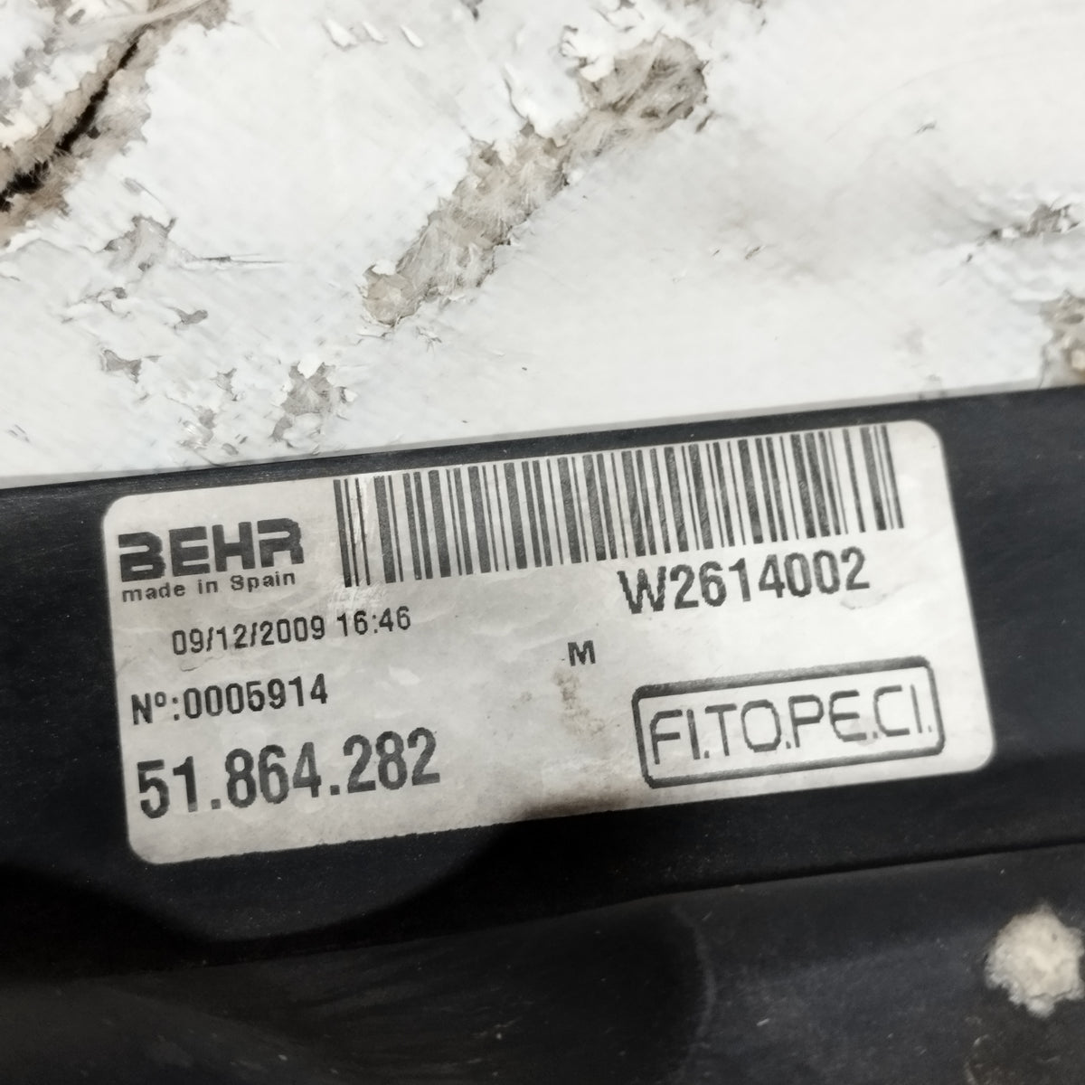 Ventola radiatore Fiat Fiorino III 1.4 B 2008-2016 cod: 51.864.282 ecoAC16827