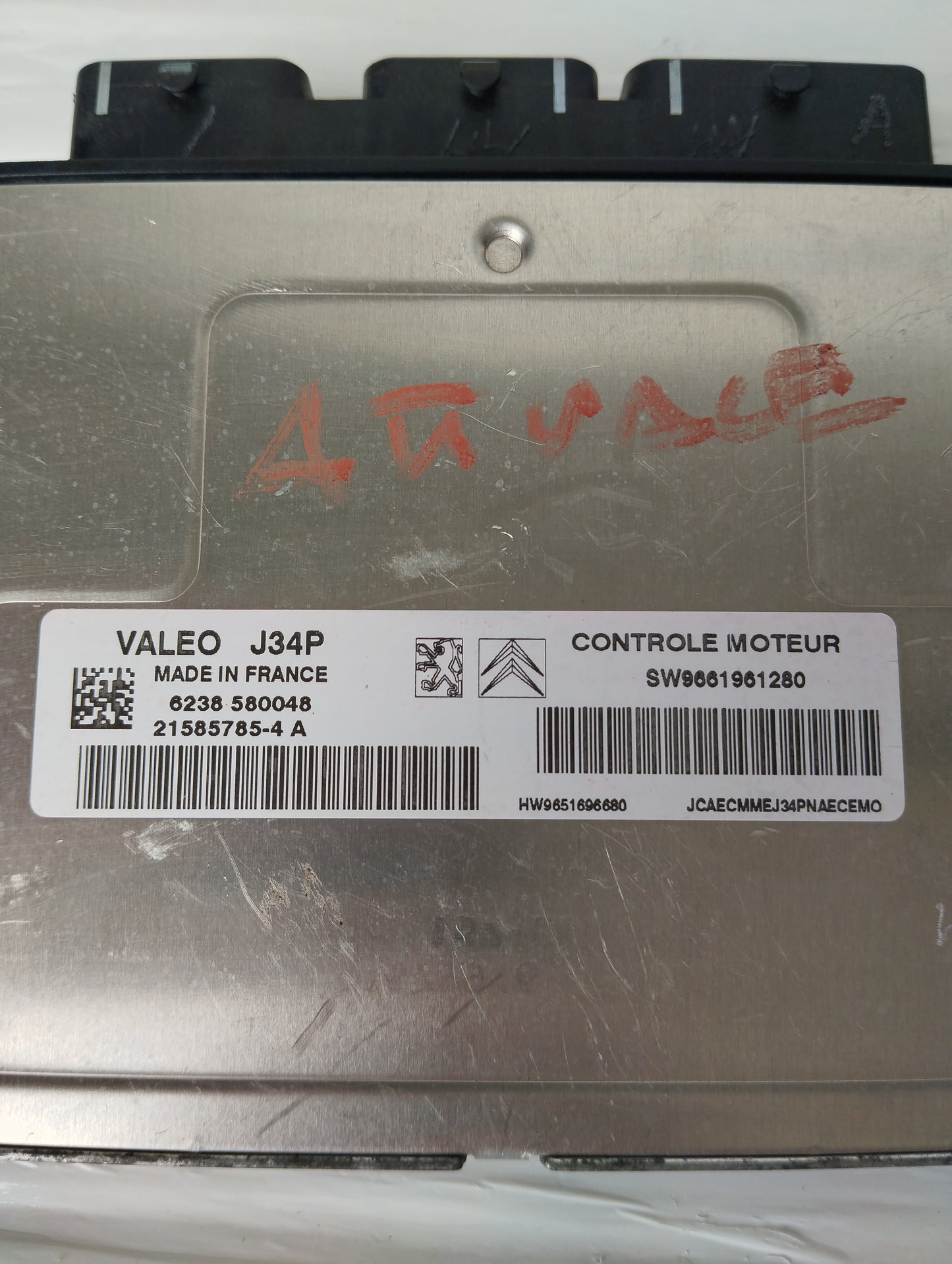 Zündanlage Citroen C3 1.4 B 2002-2007 Code: sw9661961280 ecoAG5425