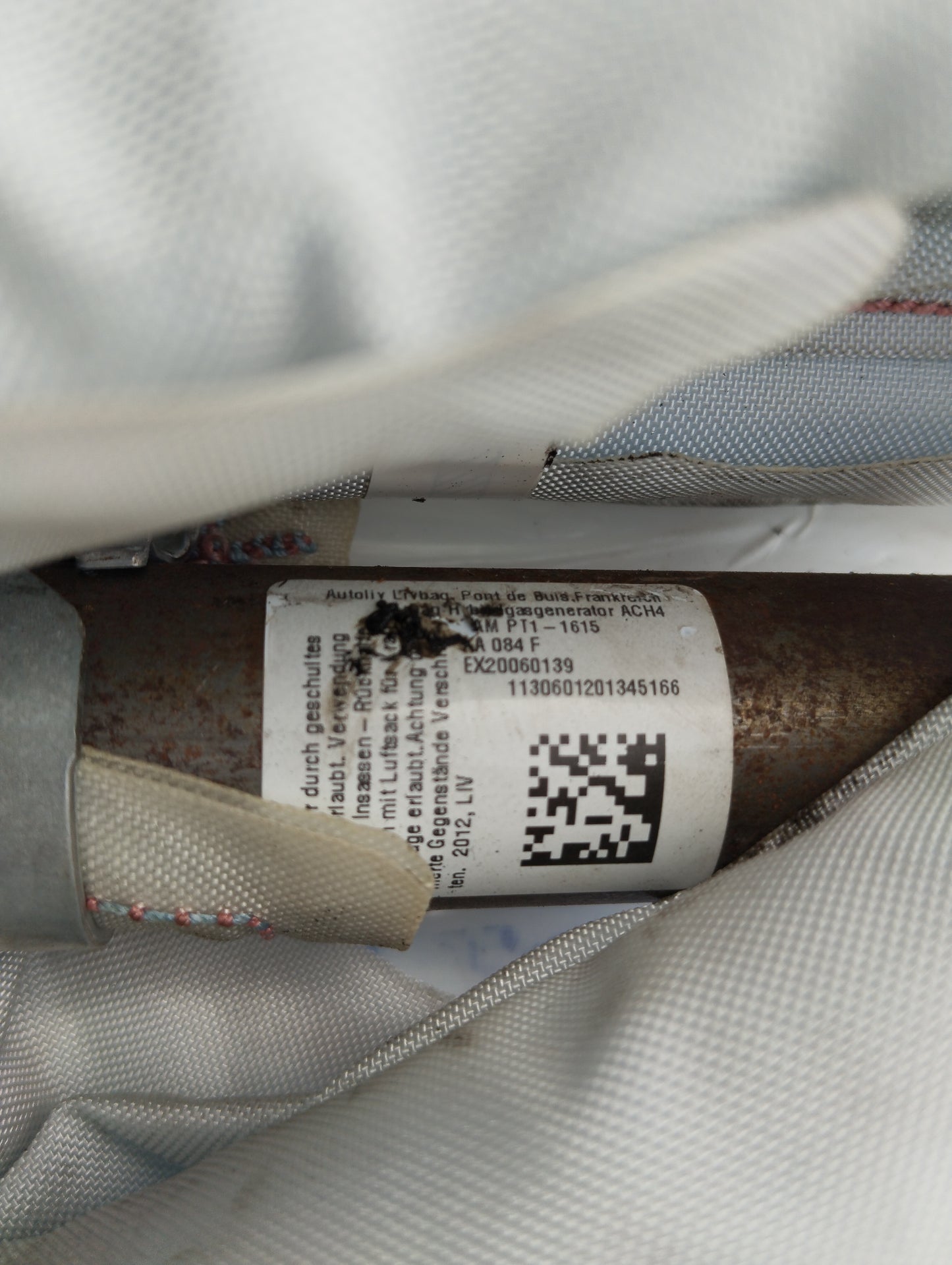 Right side curtain airbag Toyota Yaris 2013 Cod.ex20060139 ecoAG5372