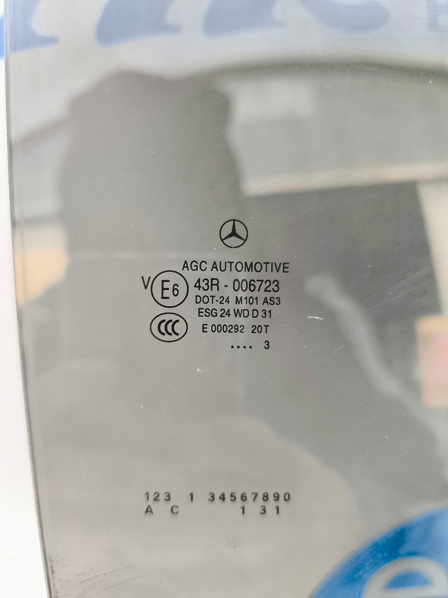 Vetro scendente posteriore dx Mercedes Classe A W176 2012-2018 cod: E643R-006723 ecoAG6015