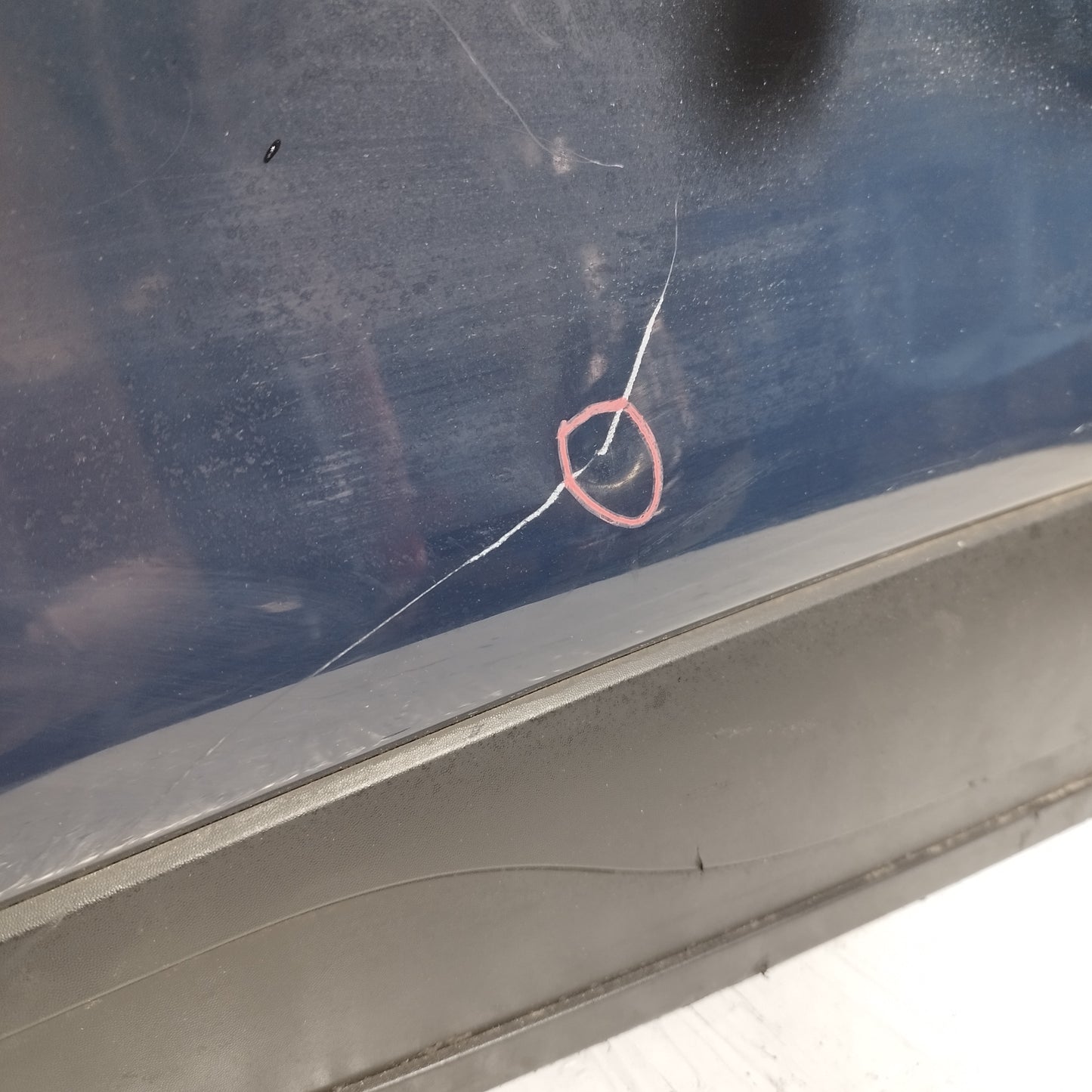 Renault Clio 2016 ecoAC8854 blue rear right door