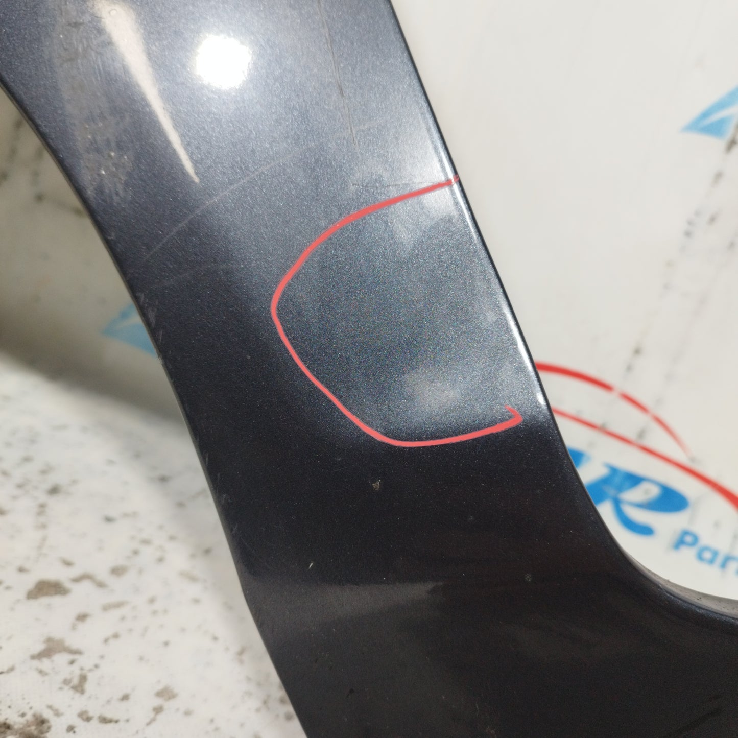 Dark Grey Front Fender Left Ford Fiesta 2010 ecoAC10440