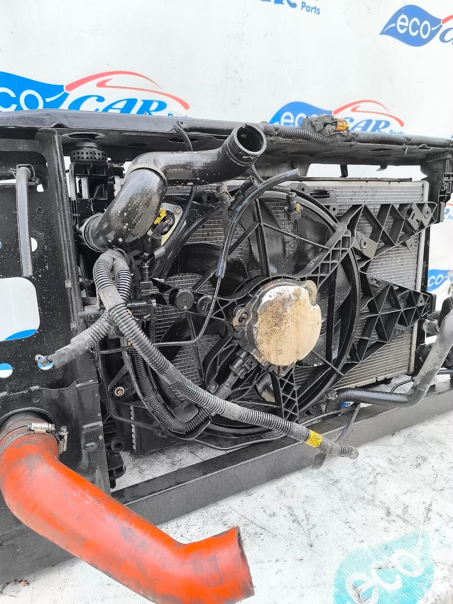 Calandra completa di radiatori Alfa Romeo Giulietta 2.0 MTJ 2011 ecoAG5951