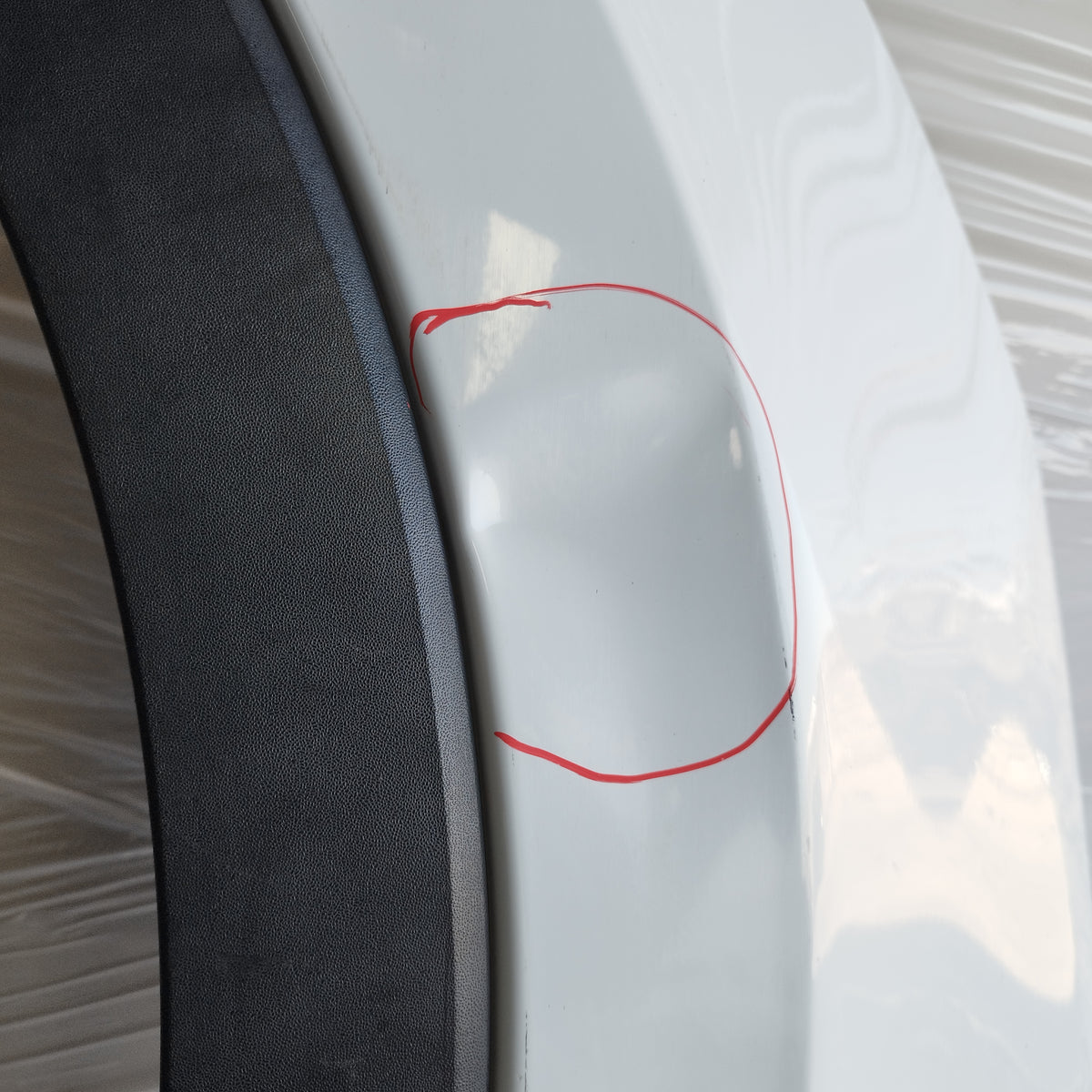 Parafango anteriore sx bianco Kia Sportage III (SL) 2010-2015 ecoAC17275