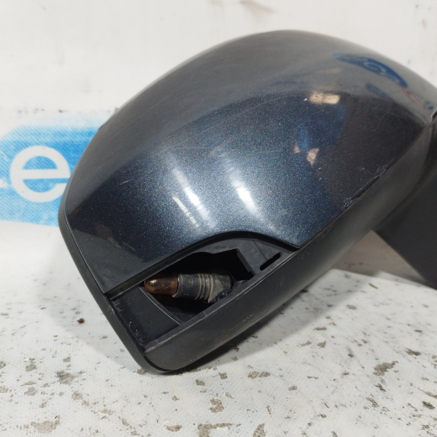 Electric mirror front right dark grey Renault Scenic X-Mod 2010 7 Wires ecoAC10318