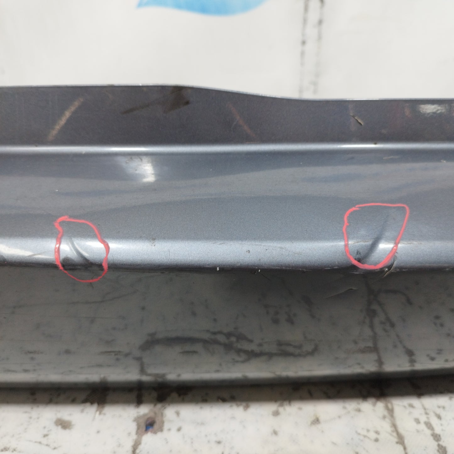 Paraurti posteriore grigio scuro Opel Zafira B 2008 ecoAC9576