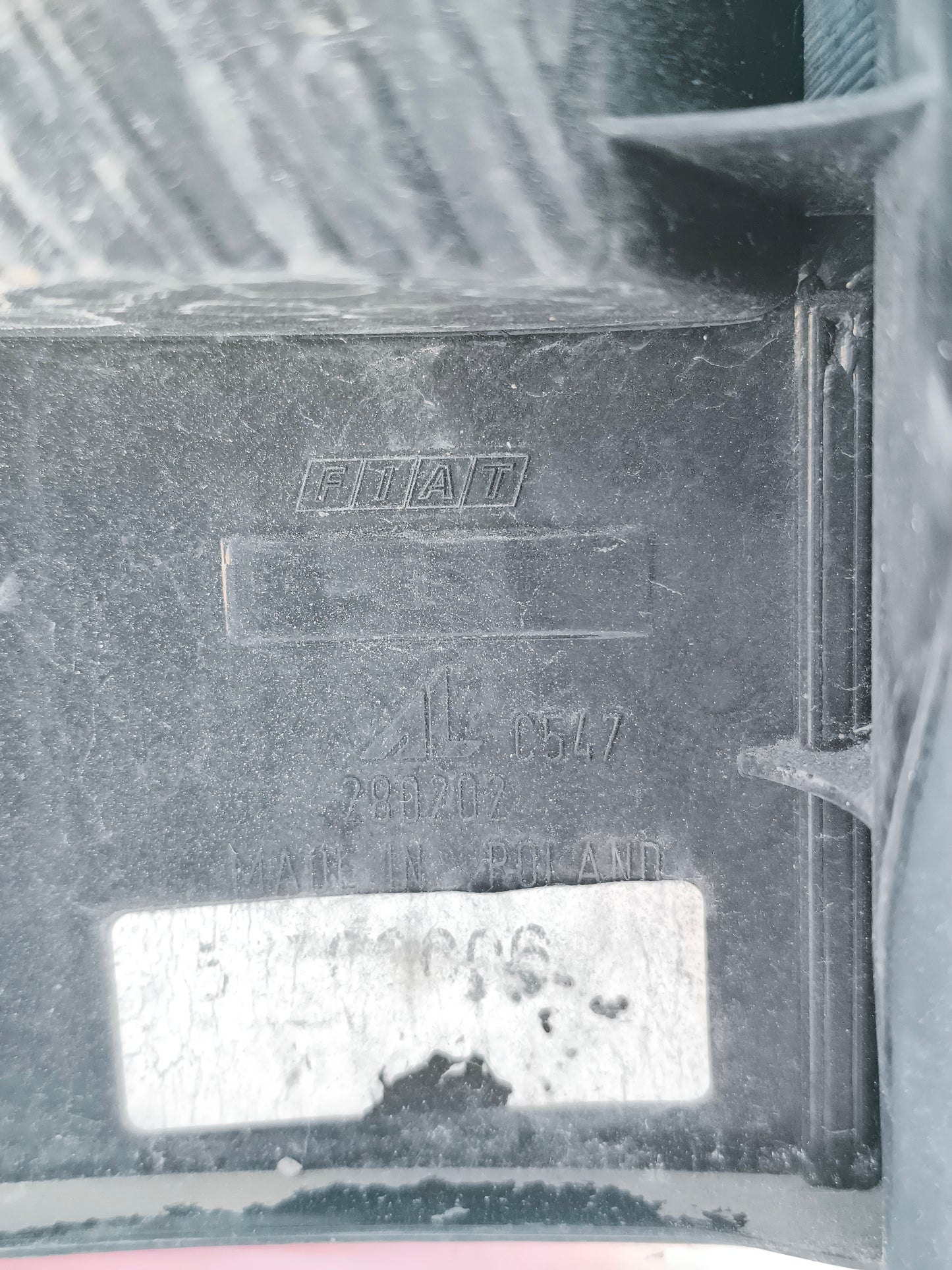 Fanale posteriore dx Fiat Panda 169 (modello fascia nera) ecoAG7346