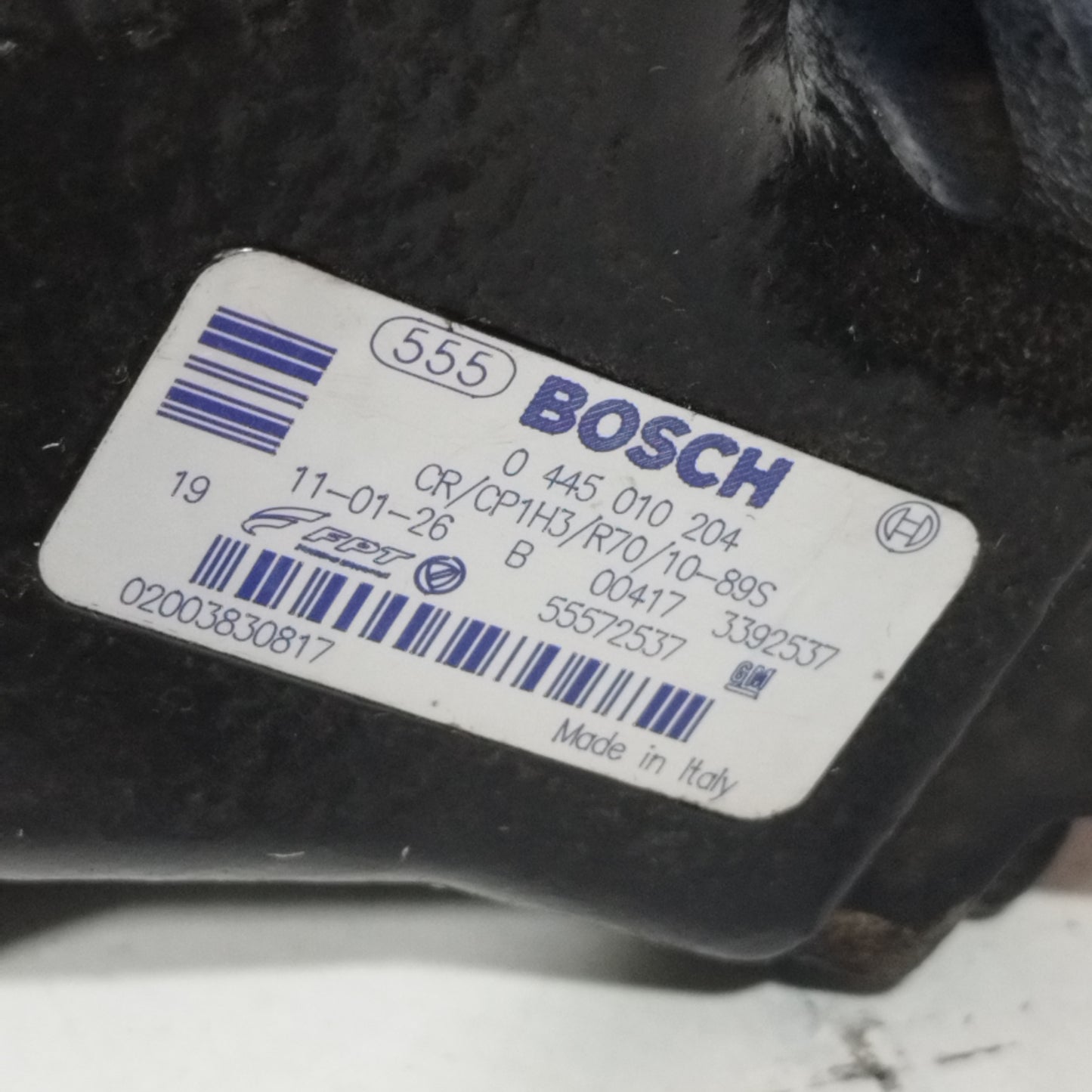 Common-Rail-Pumpe Fiat Punto Evo 2012 1.3 MTJ 95 PS Code: 0445010204 ecoAC9442