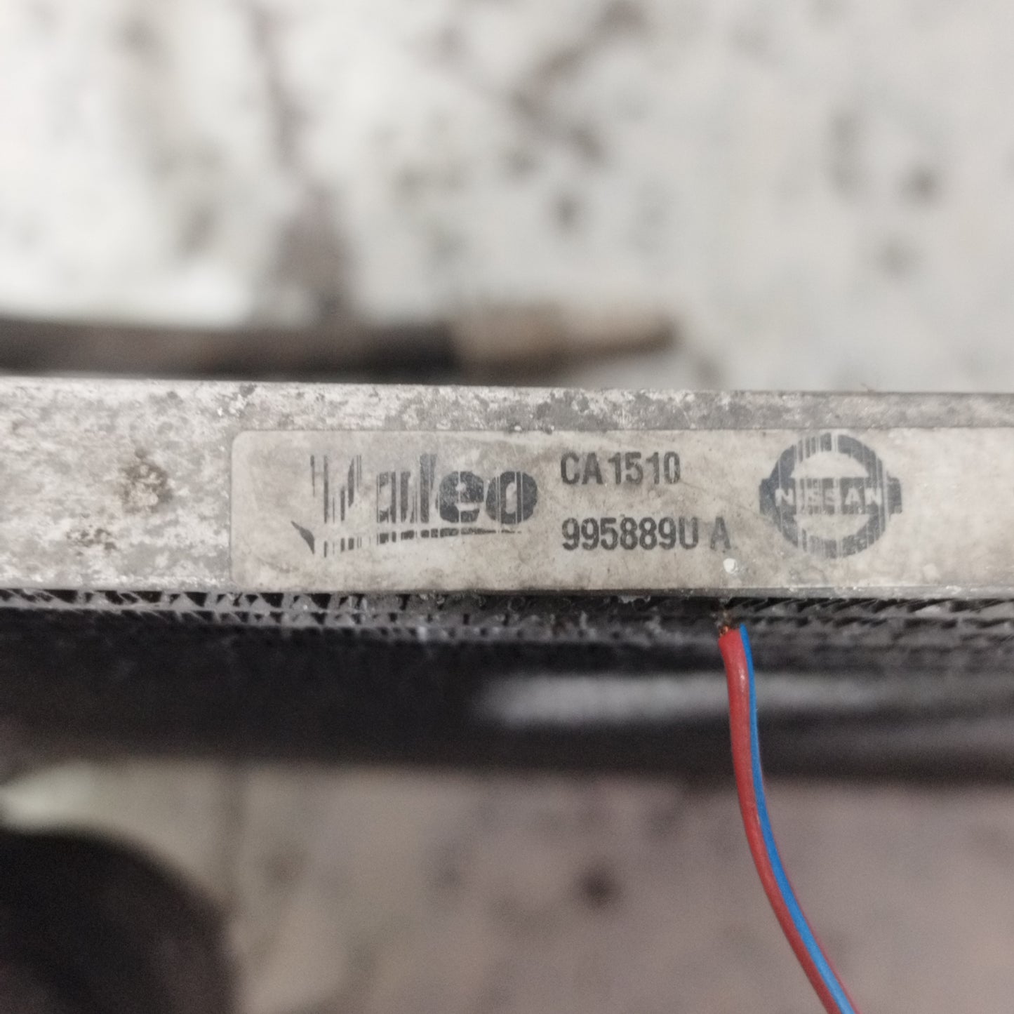 Klimaanlagenkühler Nissan Qashqai 1.5 DCI 2010, Teilenummer: 995889UA ecoAC9794