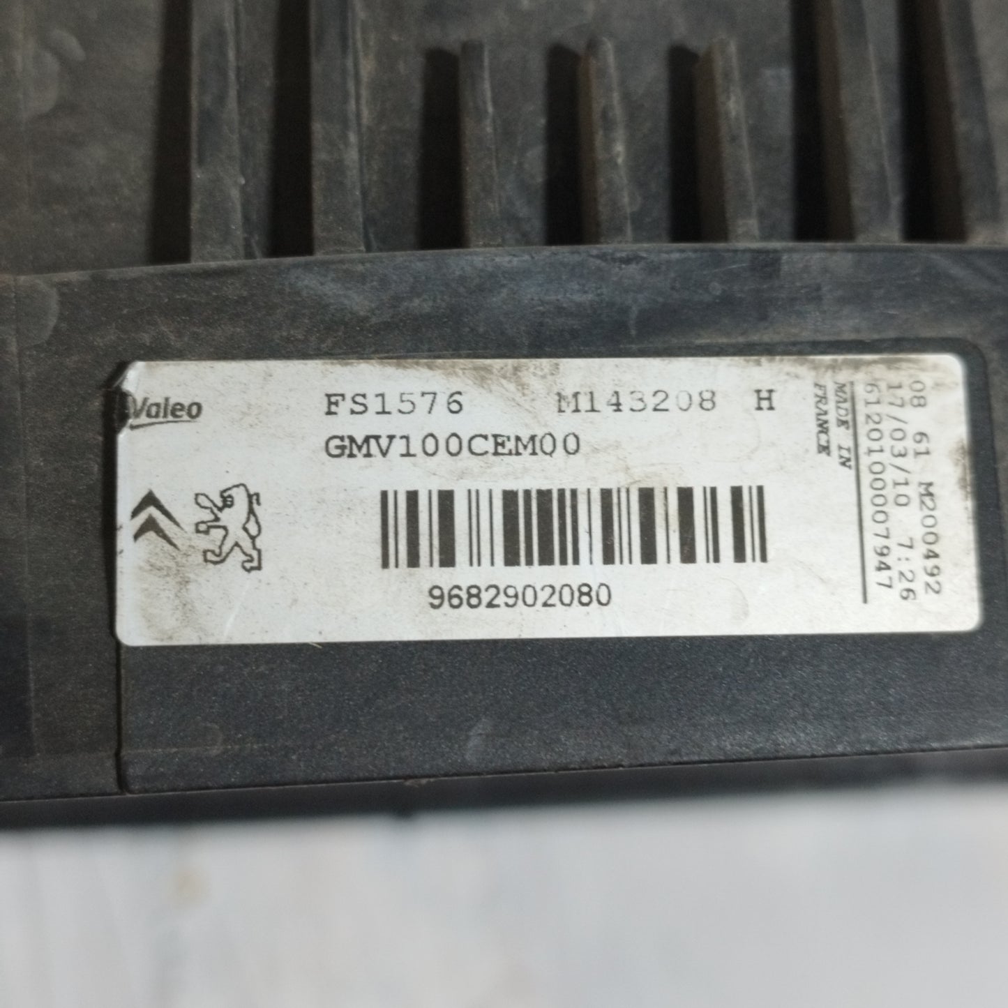 Ventola radiatore Citroen C3 1.4 D 2010 Cod: 9682902080 ecoAC12979