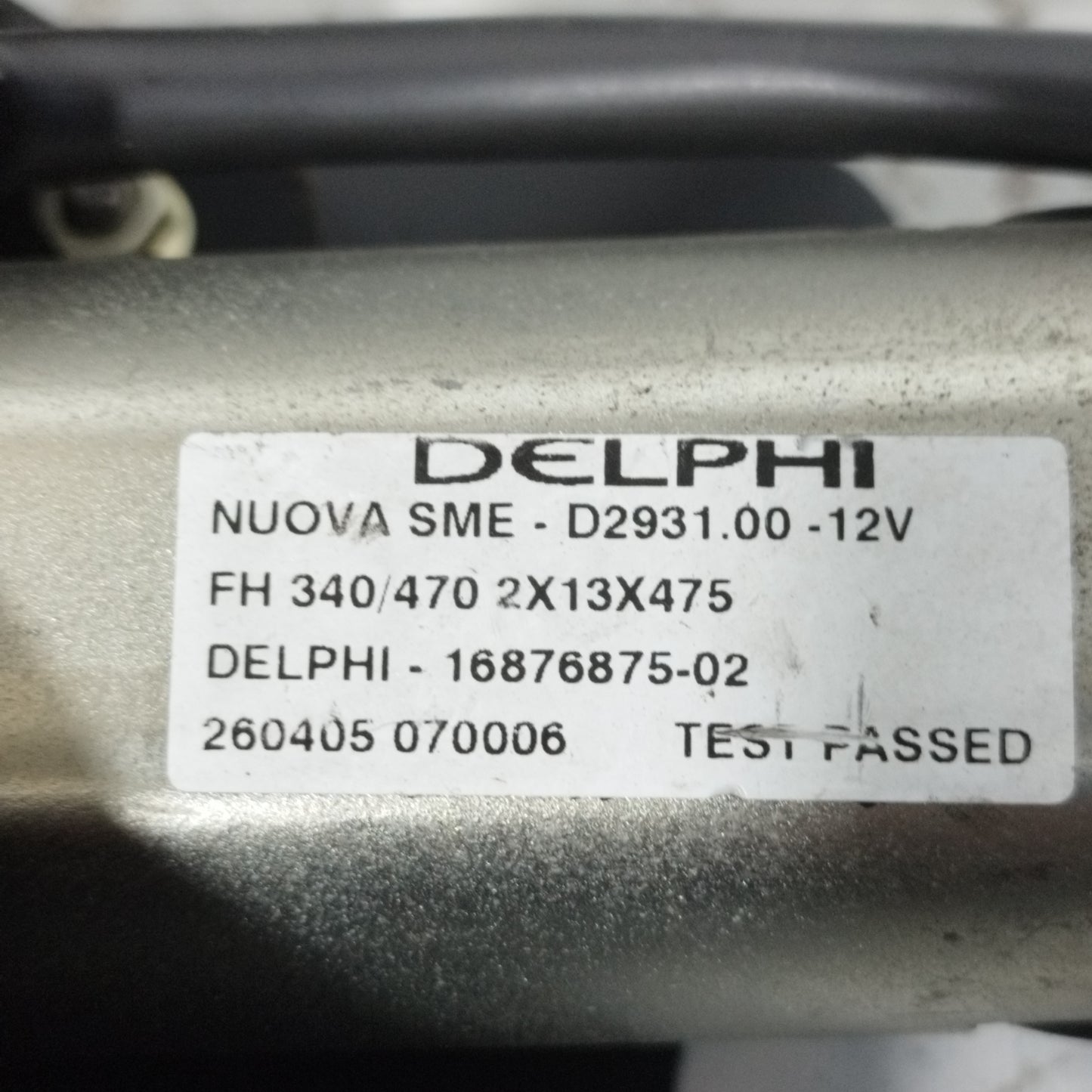 Motorino porta scorrevole laterale sx Peugeot 1007 2006 Cod. 1687687502 ecoAG5411