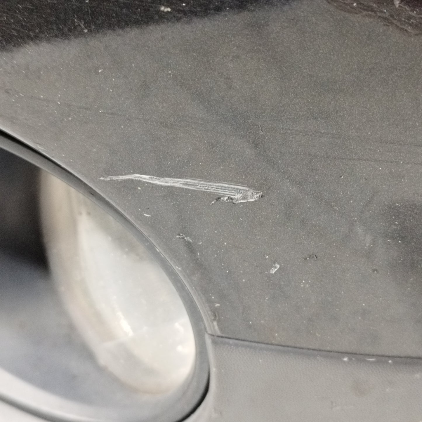 Black Front Bumper Chevrolet Matiz 2007 ecoAC10819