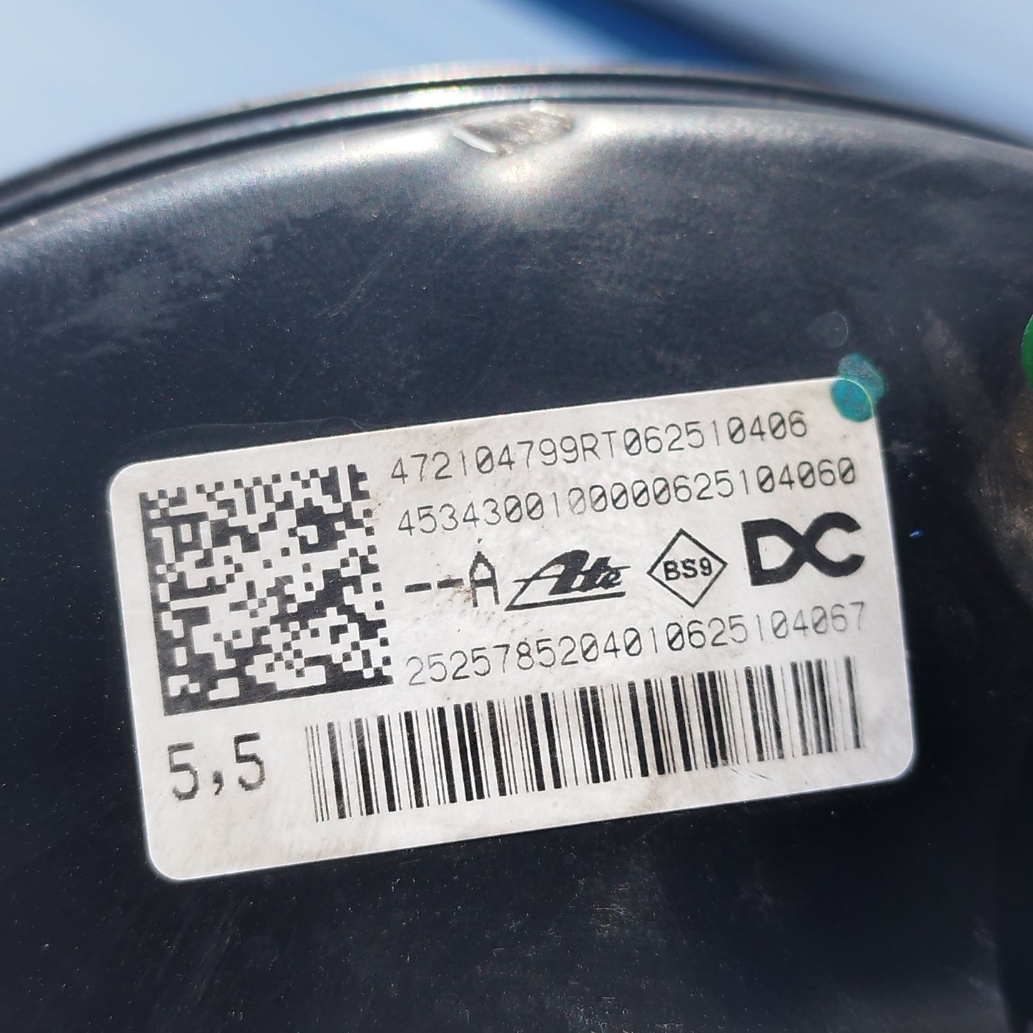 Servofreno Smart Forfour 453 1.0 B 2016 cod: 453430010000 ecoAC15765