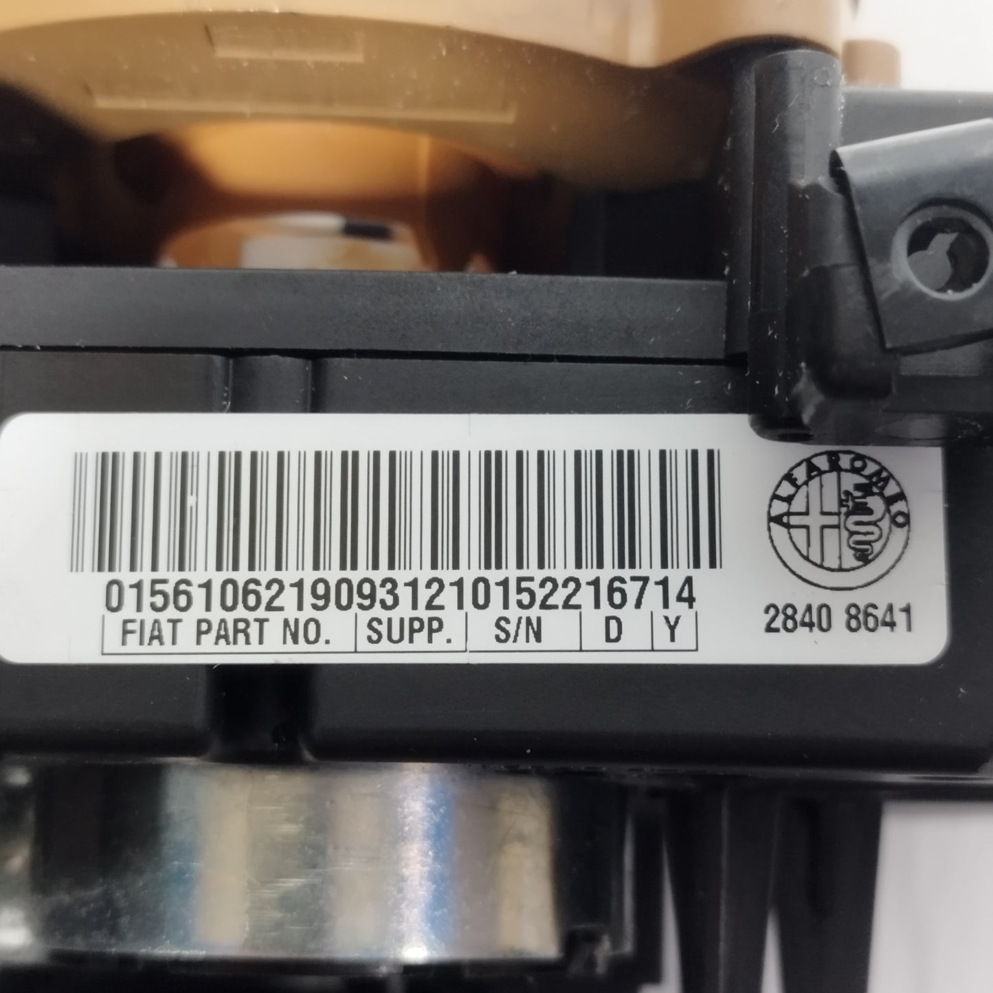 Alfa Romeo Giulietta 2016 Headlight Switch Code: 28408641 ecoAC11975