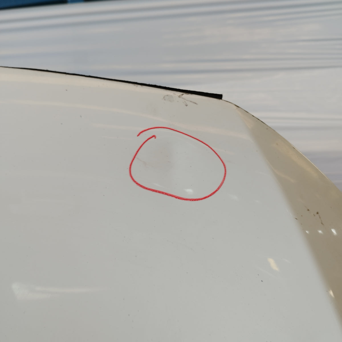 Cofano bianco Kia Sportage III (SL) 2010-2015 ecoAC17581