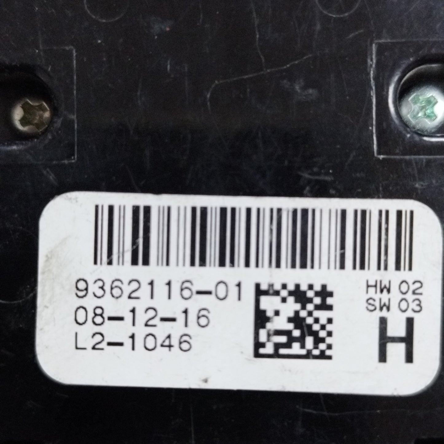 Pulsantiera anteriore sx BMW X1 F48 2016 Cod: 9362116-01 ecoAC10114