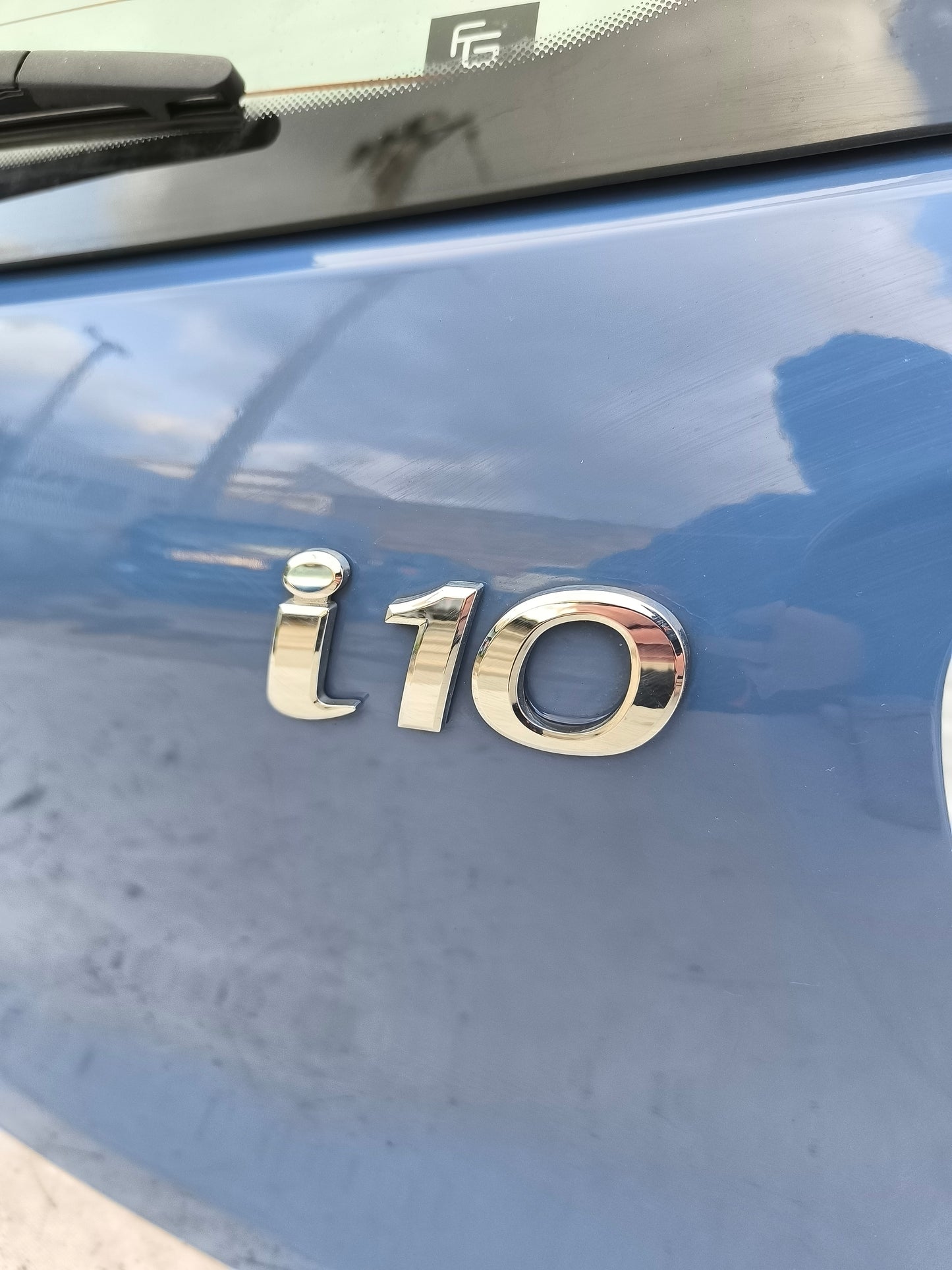 Portellone blu pastello Hyundai I10 anno 2017 ecoAG8002