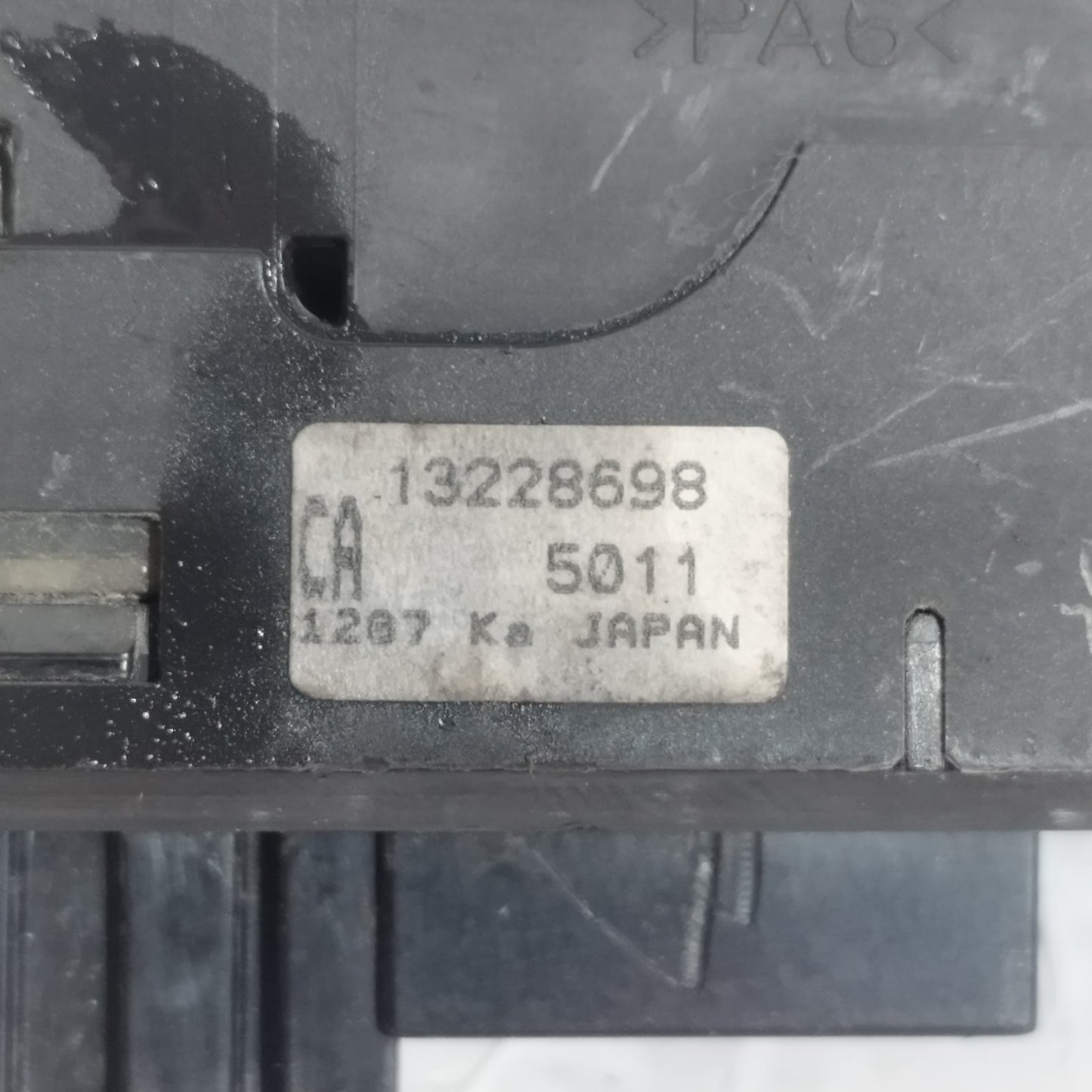 Pulsantiera alzavetri anteriore sx Opel Zafira B 2009 Cod: 13228698 ecoAC13187