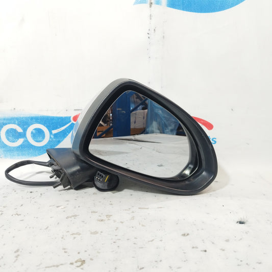 Elektrisch verstellbarer Außenspiegel vorne rechts, grau, Opel Corsa E 2016, 3-adrig, ecoAC10183