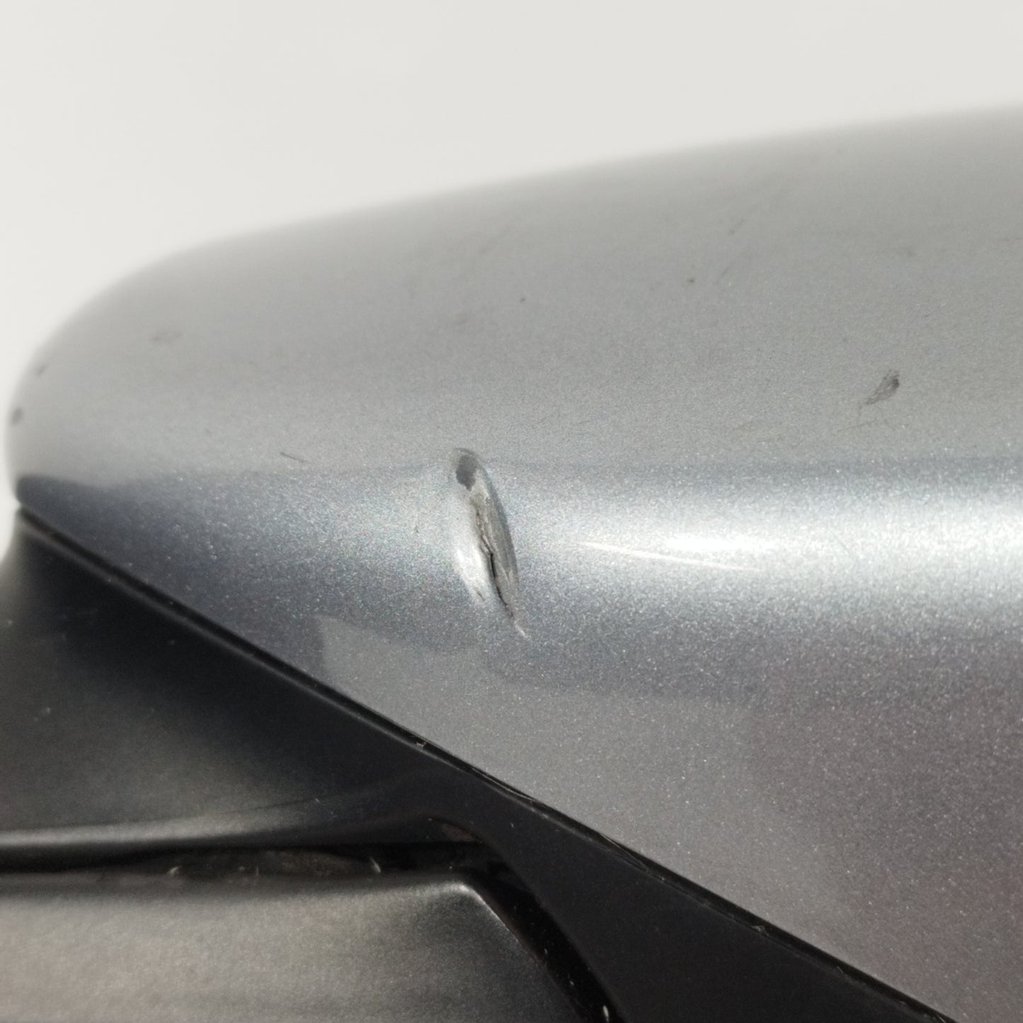 Dunkelgrauer elektrischer Außenspiegel vorne links für BMW 5er E60, Baujahr 2007, 3-adrig, ecoAC11527