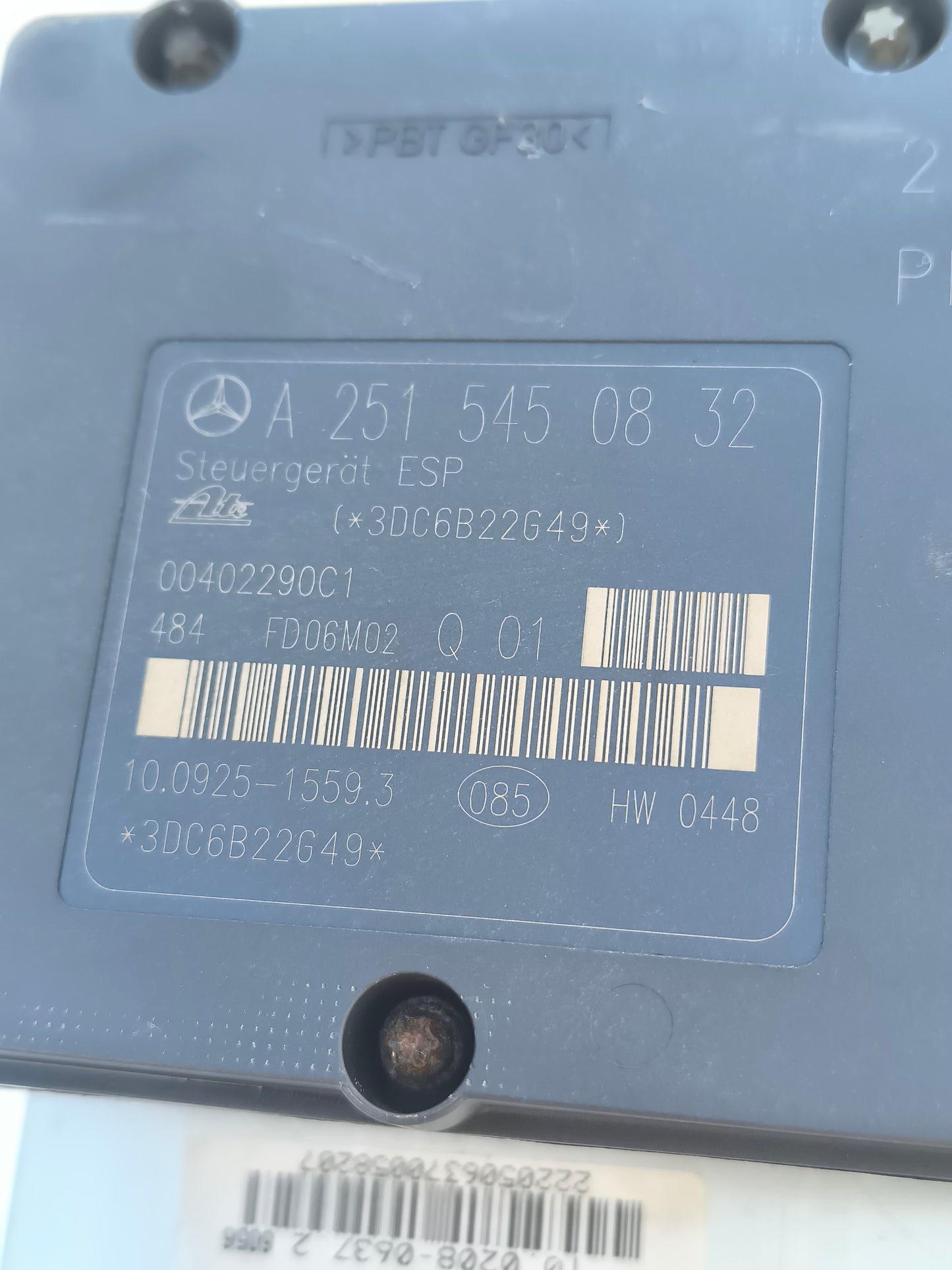 ABS Mercedes ML W164 codice: A2515450732 ecoAG7418