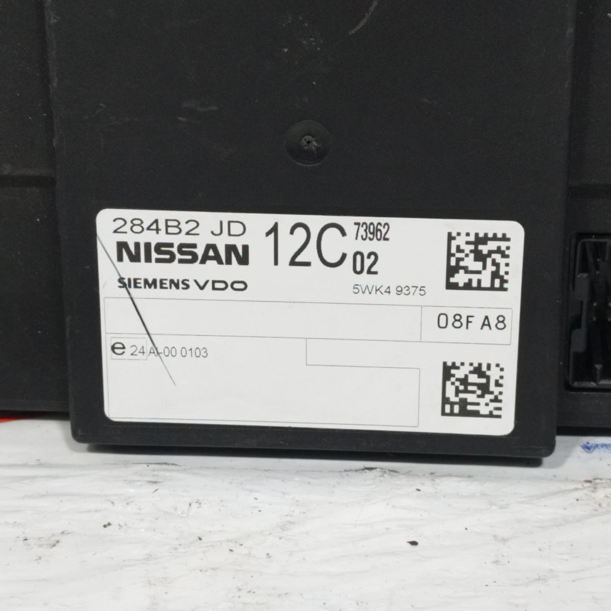 Komfortsteuergerät Nissan Qashqai 2.0D 2008, Teilenummer: 284b2jd / 5WK49375 ecoAC11056
