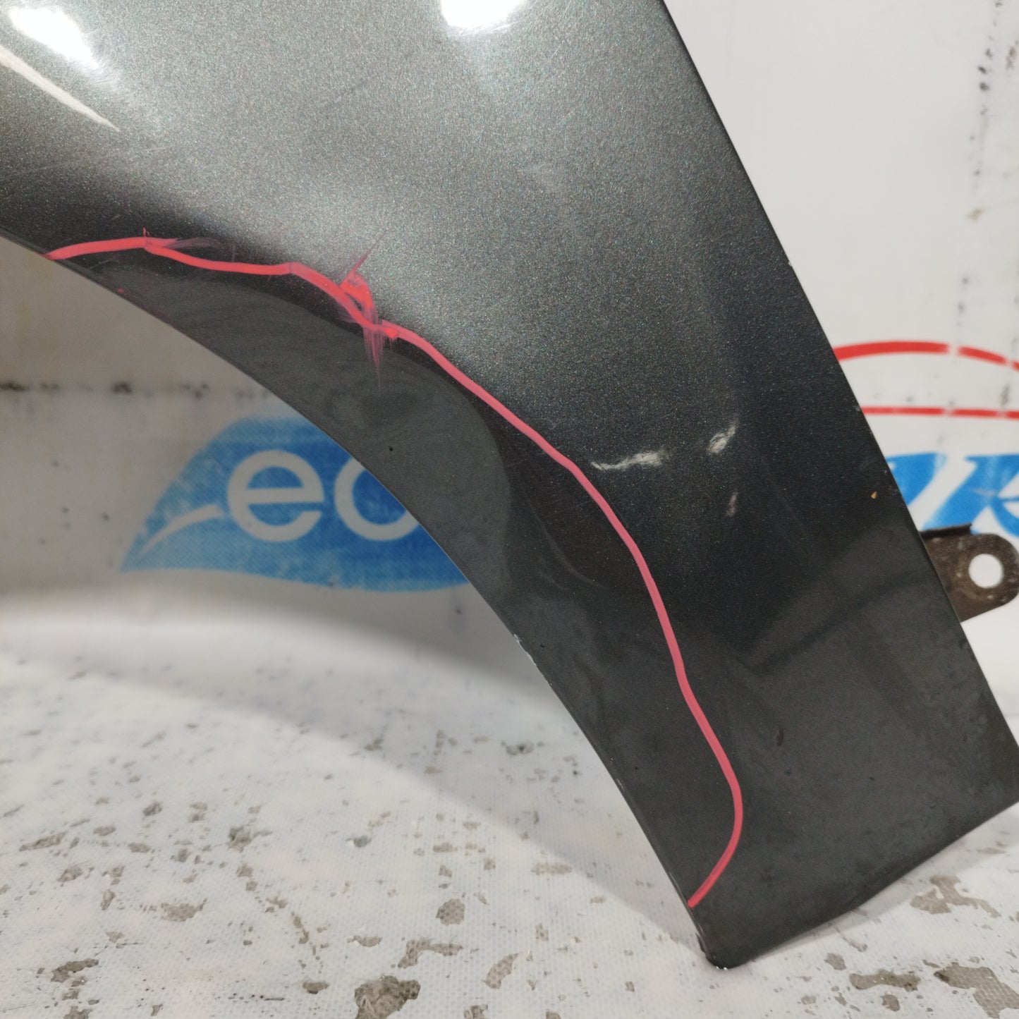 Parafango anteriore sx grigio topo Fiat 500 2009 ecoAC10404