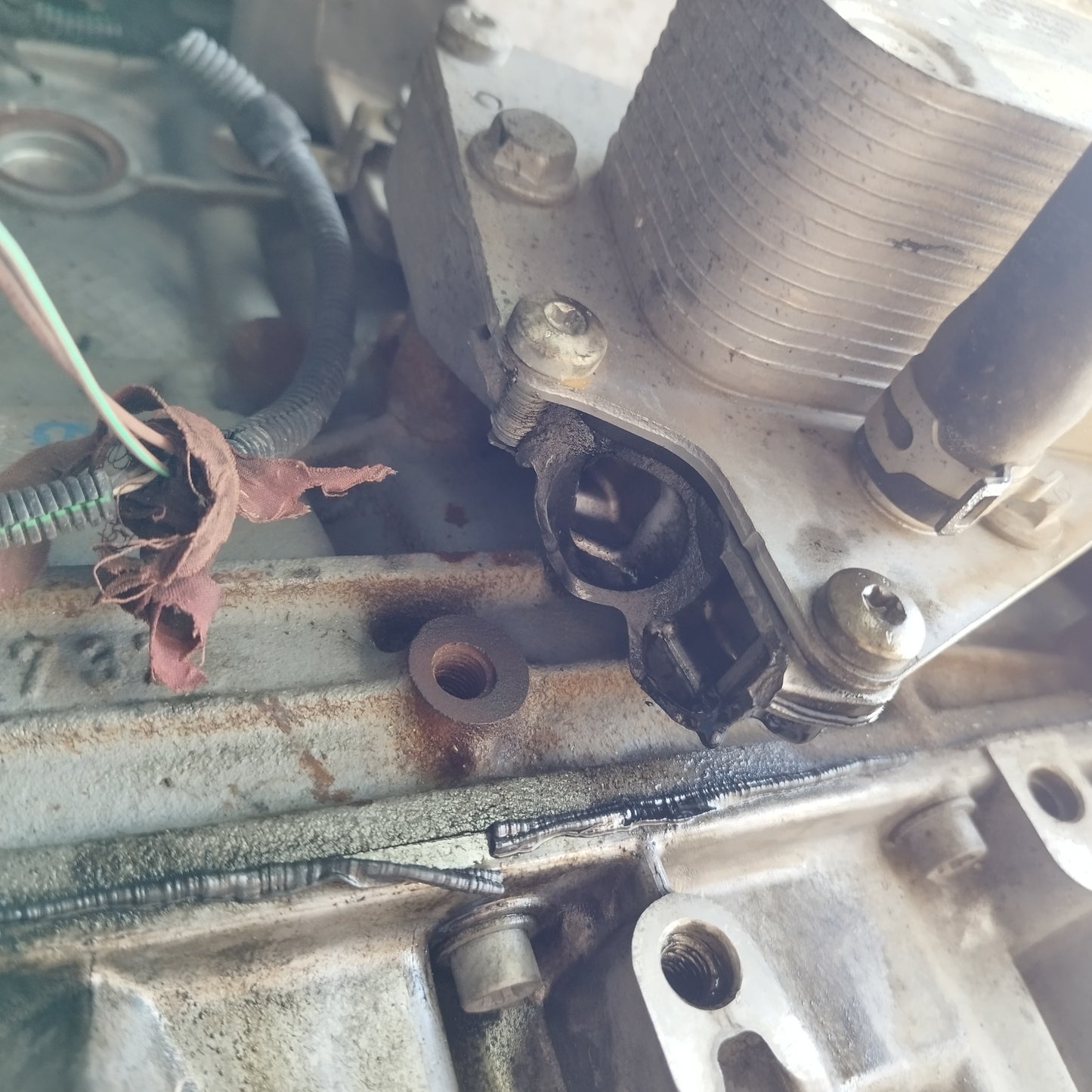 Engine Opel Zafira B / Astra H 1.9 CDTI 8v 120cv 2008 cod: z19dt ecoAC7311