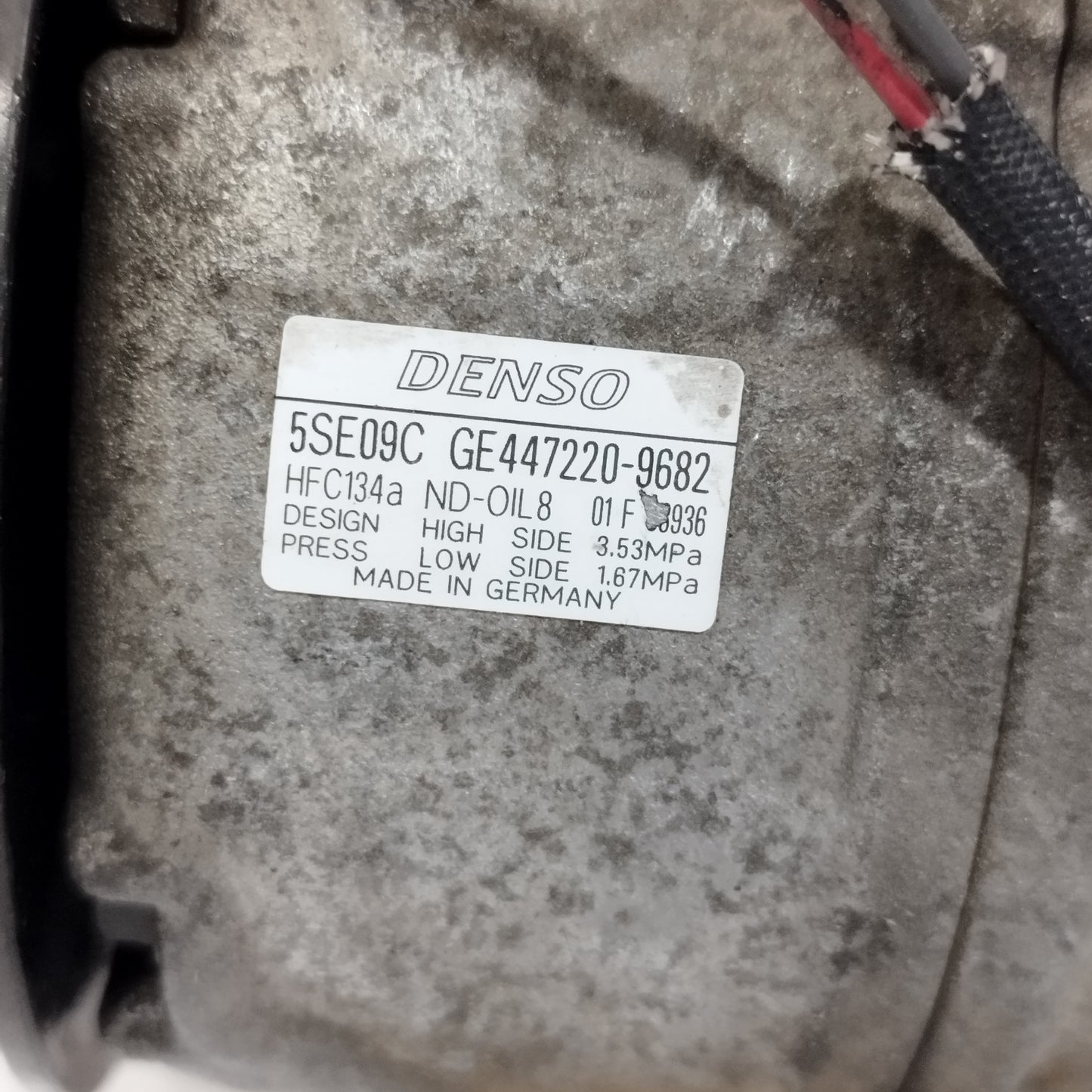 Compressore a / c Smart Forfour (454) 1.3 B 2004-2012 cod: ge447220-9682 ecoAC16266