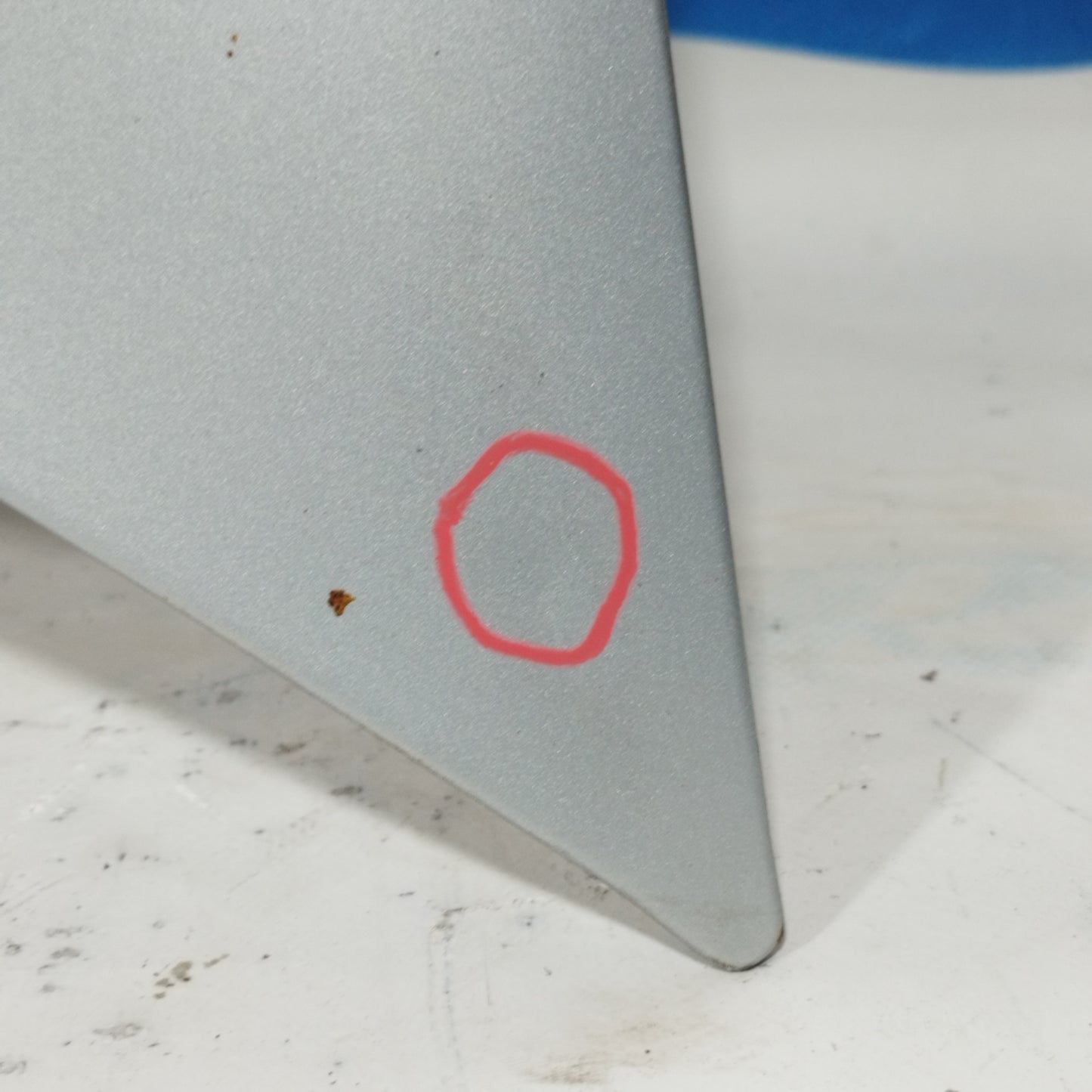 Graue Motorhaube Renault Kangoo 2008 ecoAC9044