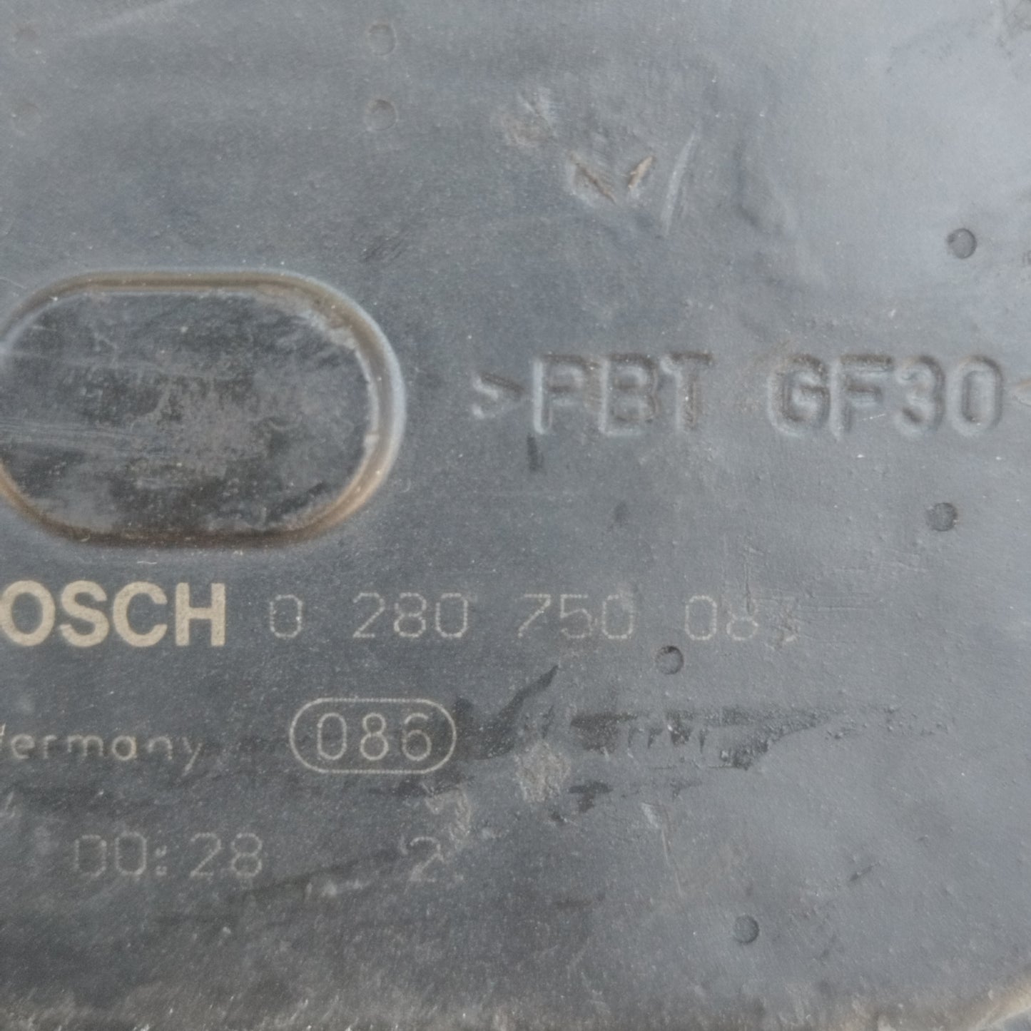 Corpo farfallato Peugeot 206 1.6 B 2000-2010 cod: 0280750085 ecoDM405