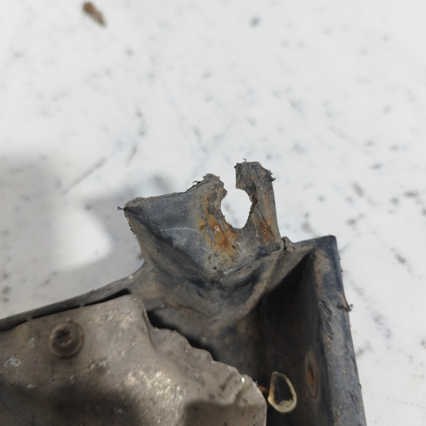 Paraurti posteriore centrale blu elettrico Smart fortwo 450 Cabrio 2004 ecoAC9167