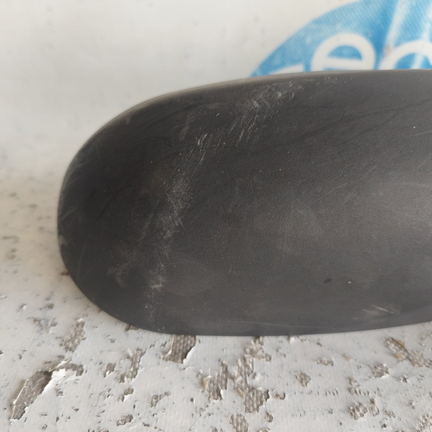 Schwarzer rechter Außenspiegel, manuell verstellbar, Fiat Strada 2008 ecoAC9200