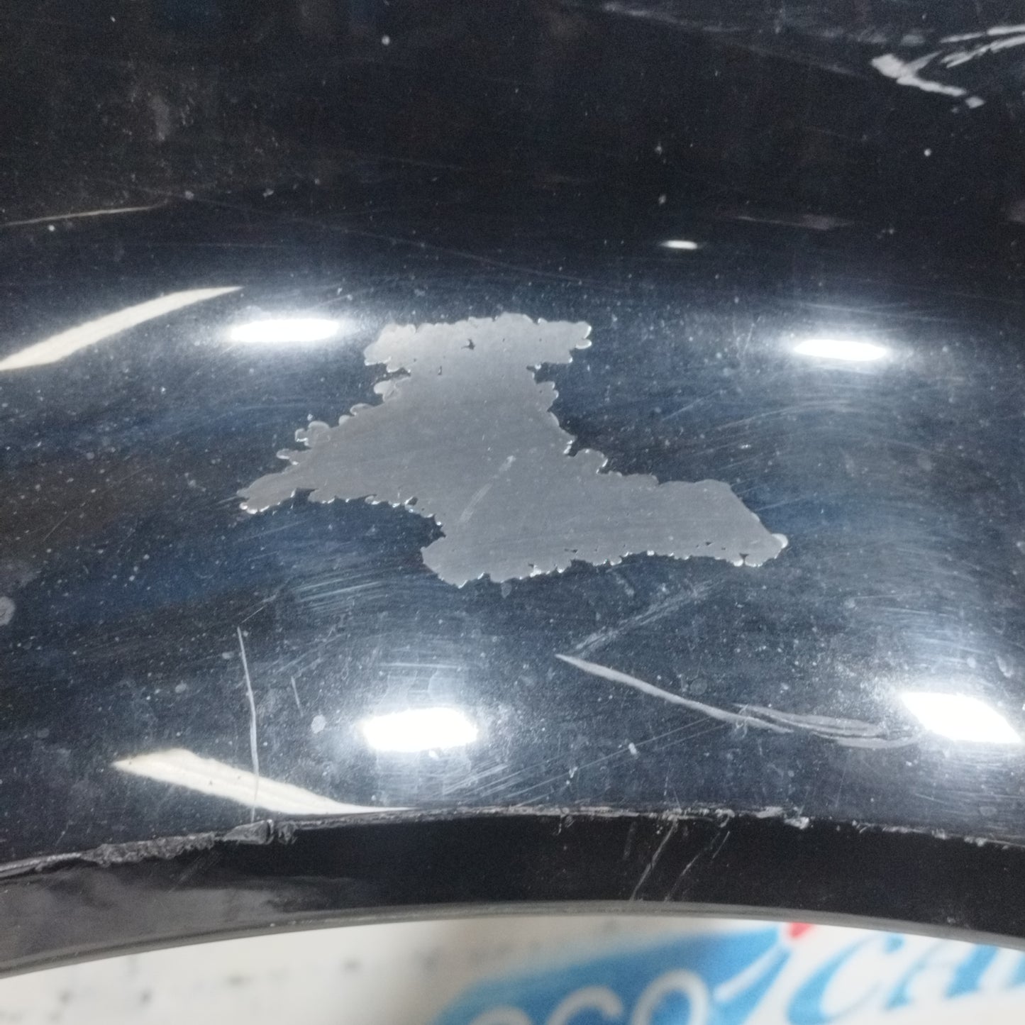 Front mudguard right black Smart fortwo 450 2004 ecoAC10624