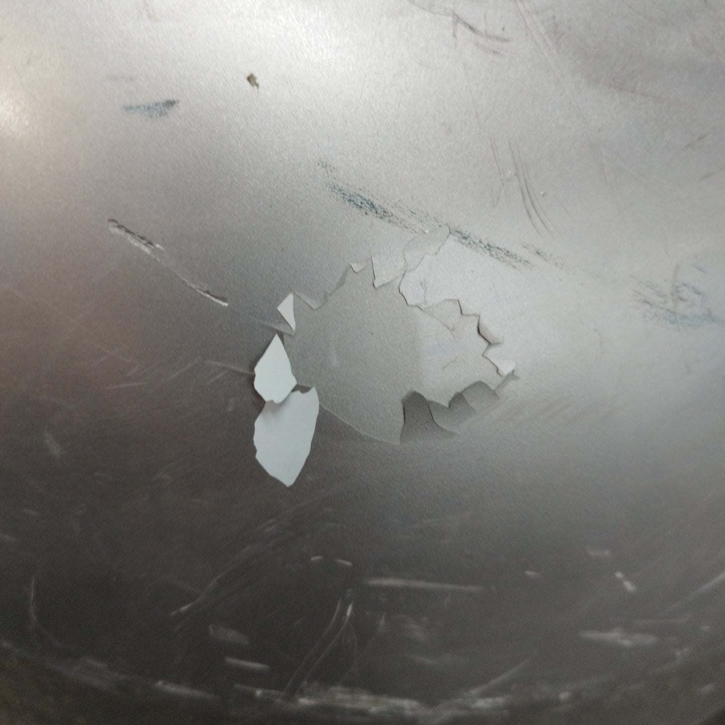 Rear bumper grey Skoda SuperB 2005 ecoAC9575