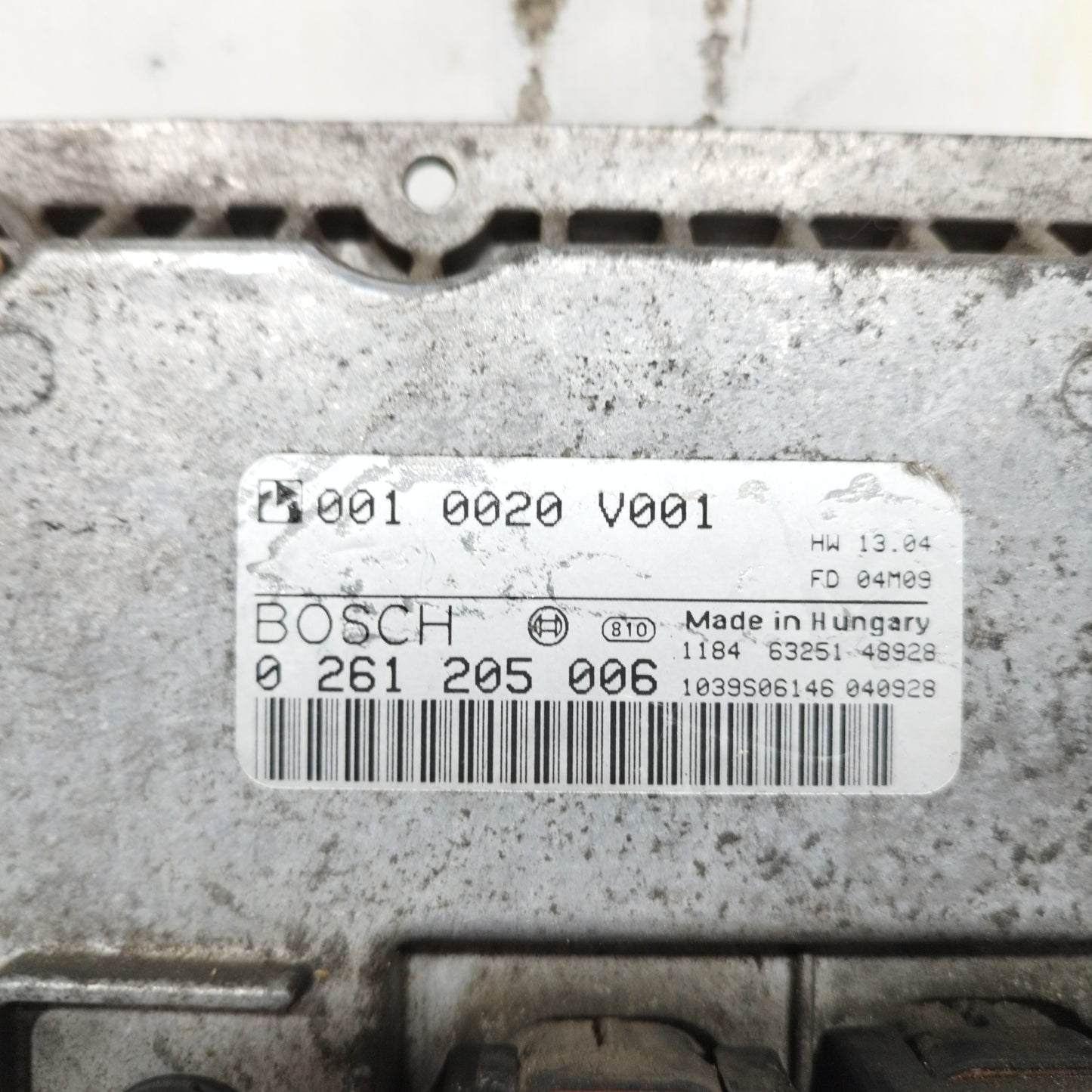 Centralina motore Smart Fortwo 450 0.7 B 2003 Cod: 0010020V001 ecoAC10689