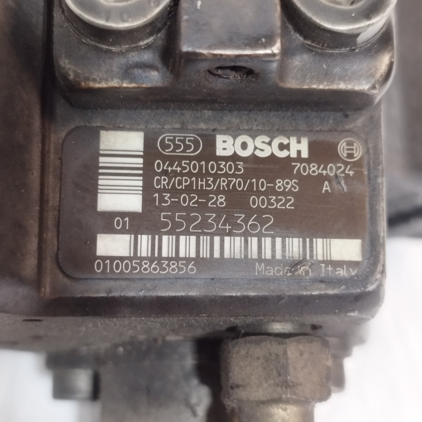 Common-Rail-Pumpe Fiat Bravo 1.6MTJ 2010 Cod: 0445010303 ecoAC13231