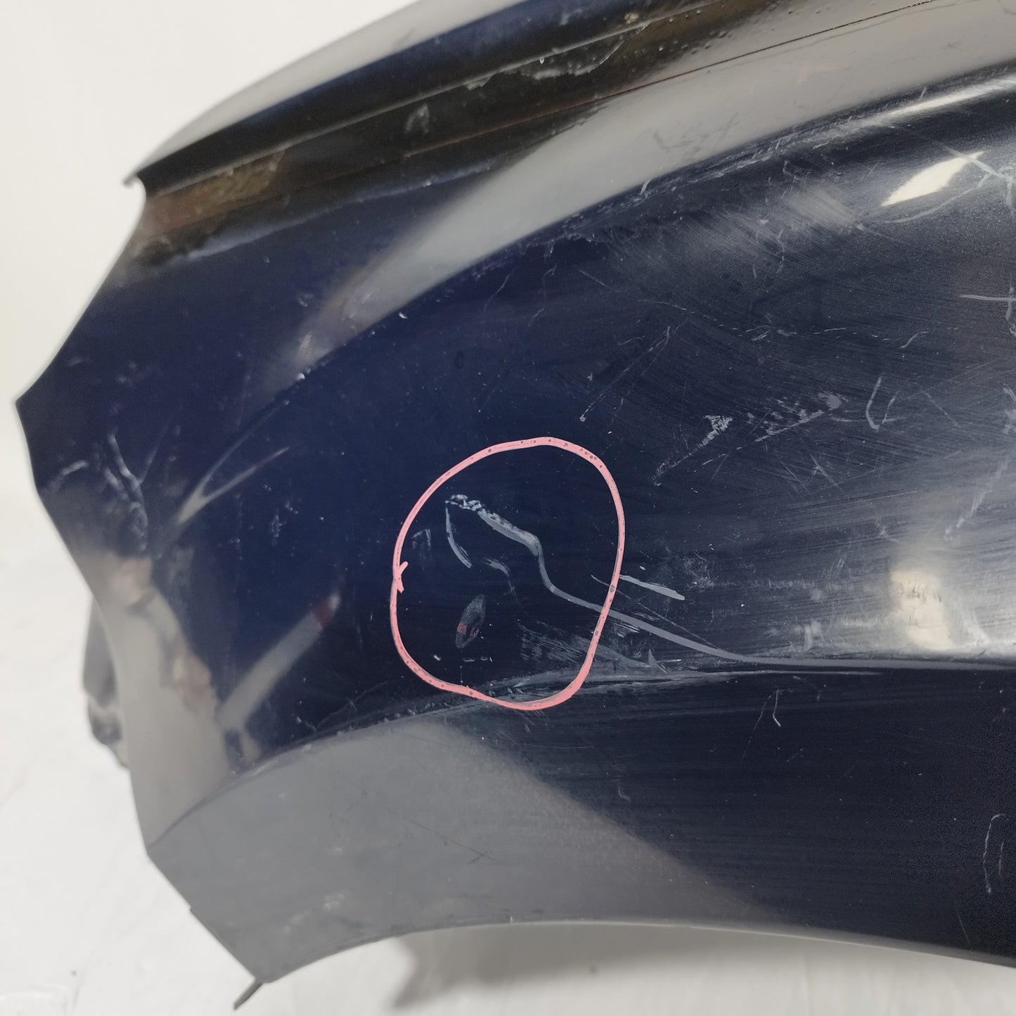 Dark blue left front fender Subaru Forester 2010 ecoAC7152