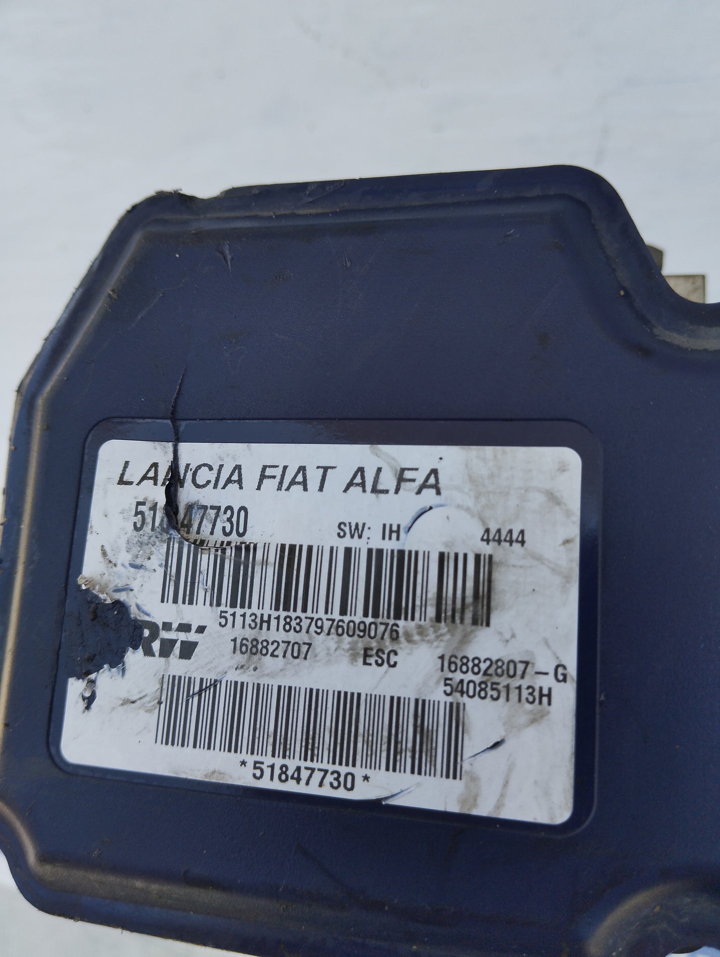 ABS pump Lancia Delta 1.9 D 2008 cod: .51847730 ecoAG5214