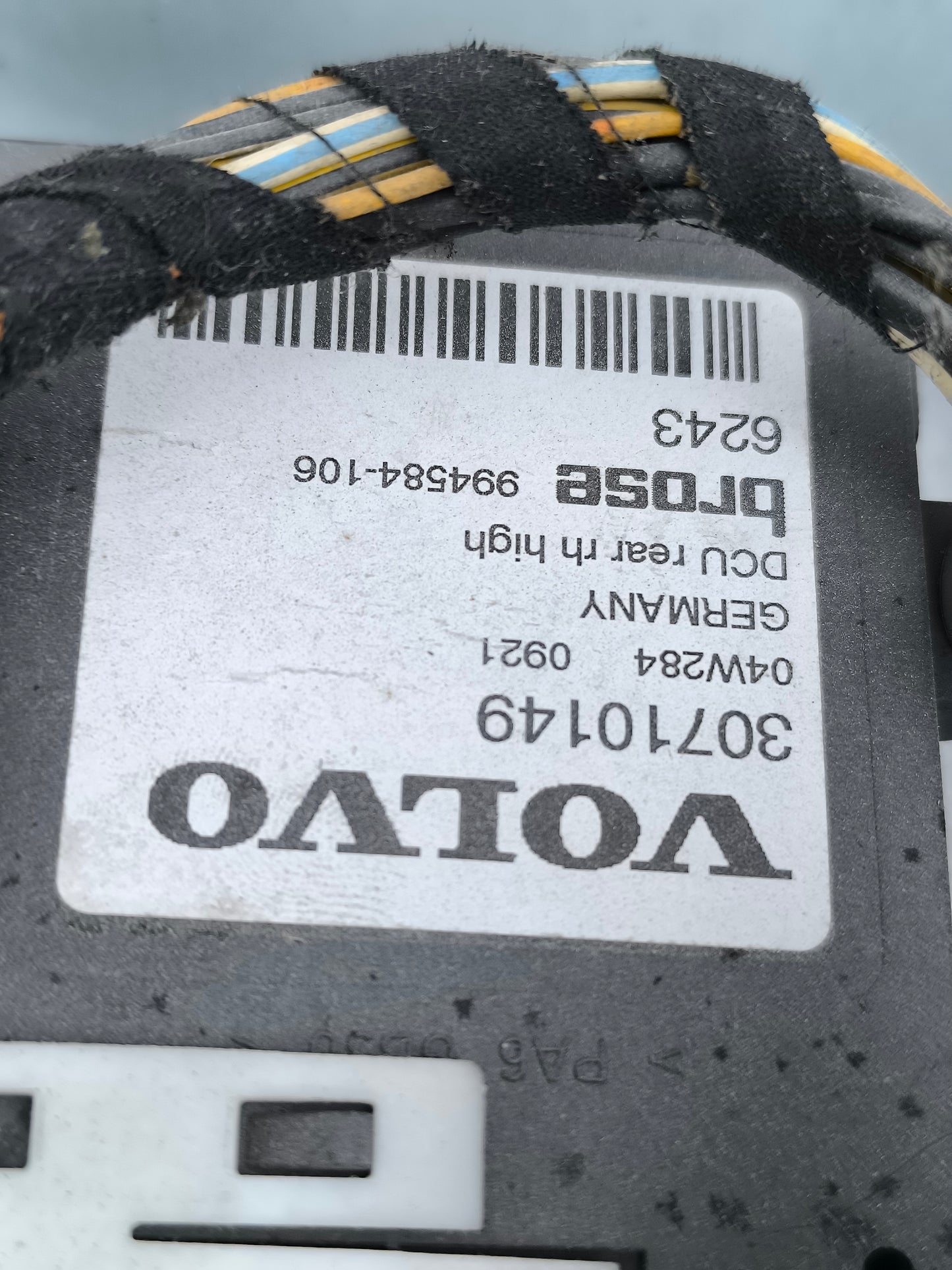 Cremagliera a pannello posteriore destra Volvo V50 anno 2005 Cod. 30710149 ecoAG7023