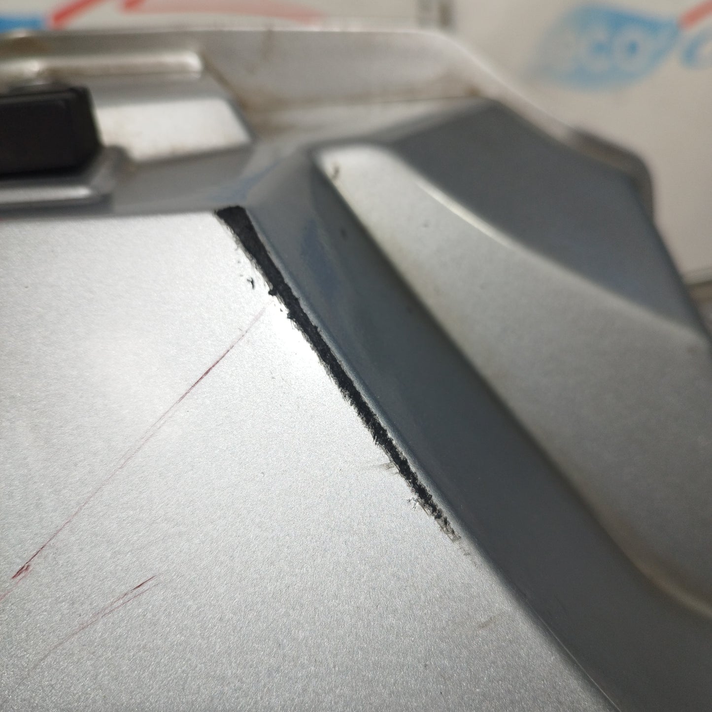 Graue Frontstoßstange Lancia Ypsilon 2008 ecoAC10230