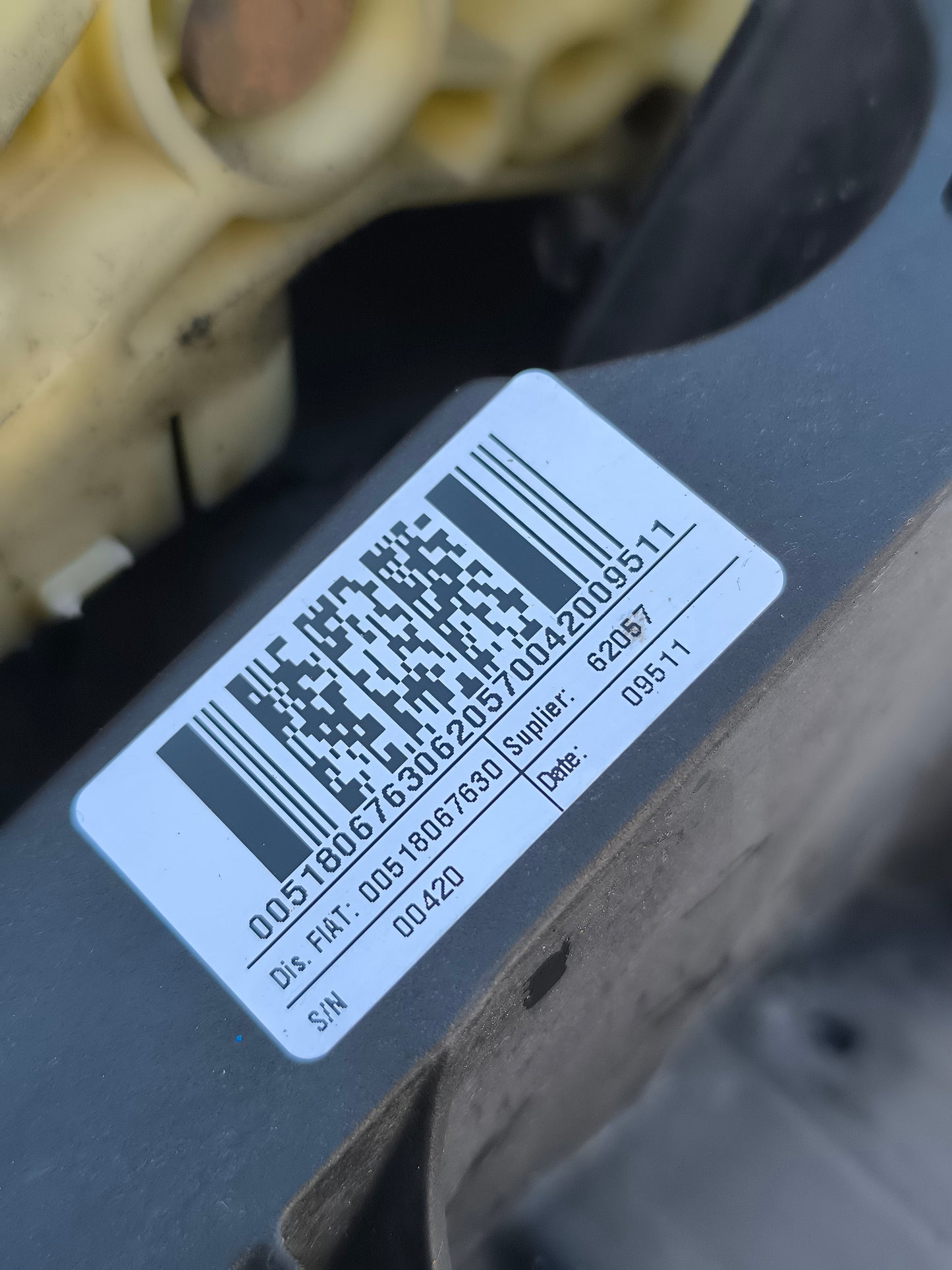 Brems- und Kupplungspedal Alfa Romeo Giulietta 1.6 JTDM Code: 00518067630 ecoAG5854